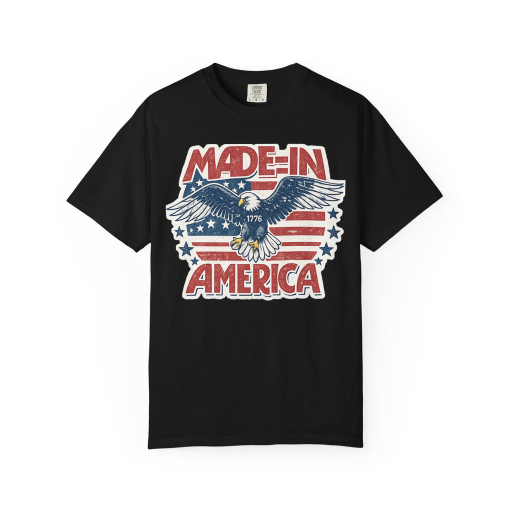 Made in America Eagle T-Shirt — Patriotic 4th of July Tee