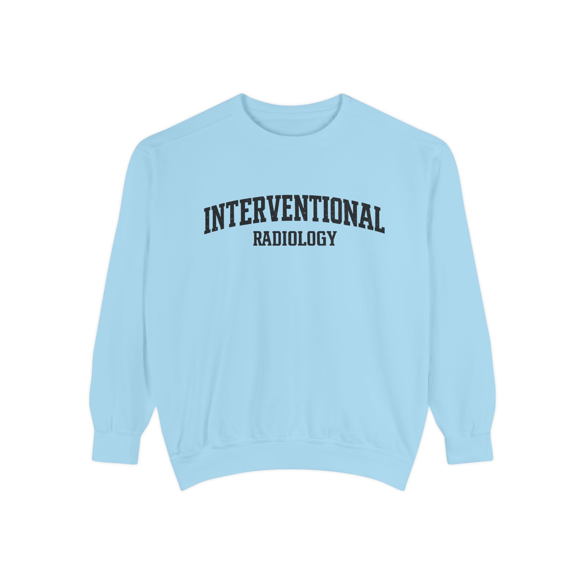 Interventional Radiology Sweatshirt — Vintage Collegiate Medical Crewneck