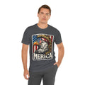 Eagle 'Merica Tee - Patriotic American Flag Bald Eagle T-Shirt