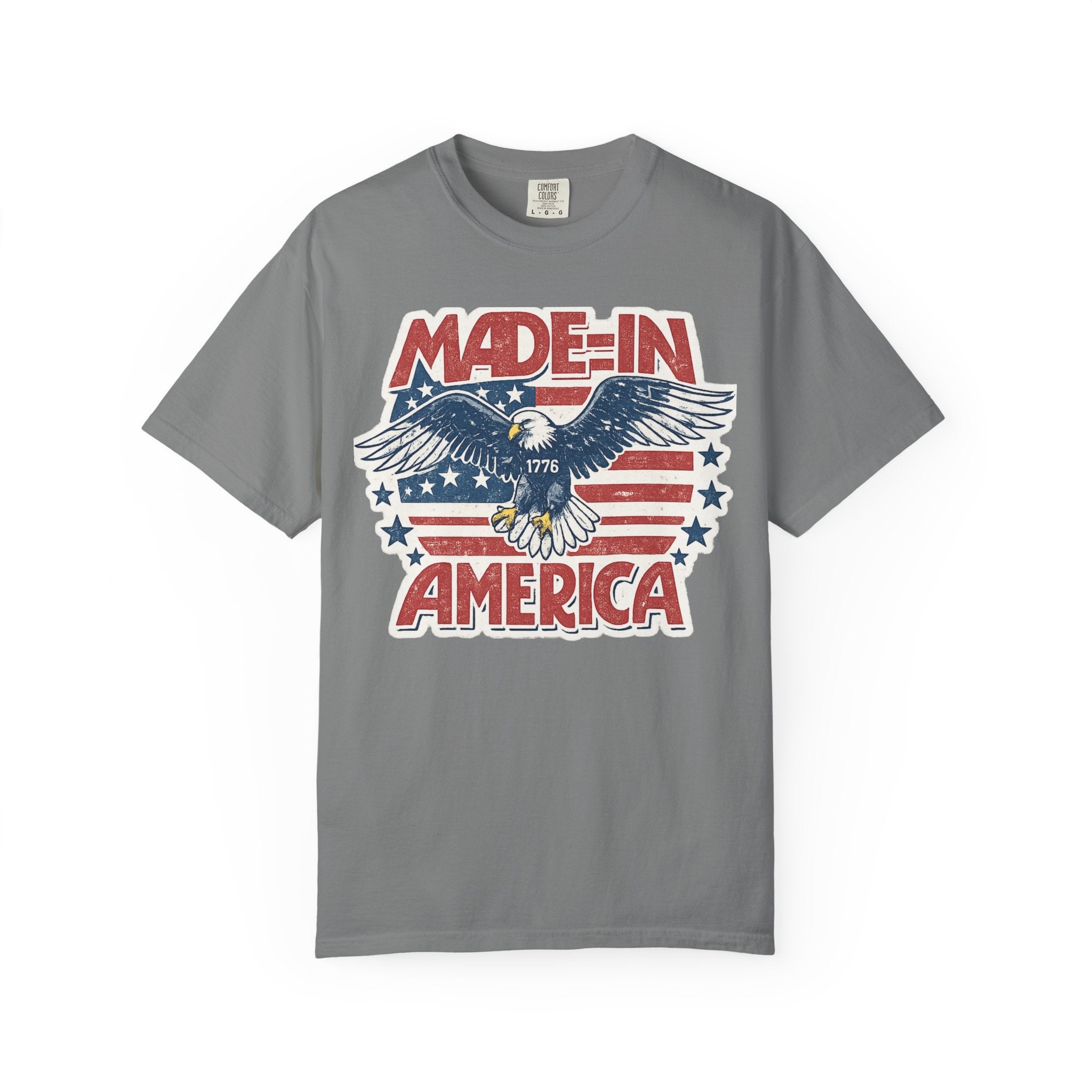Made in America Eagle T-Shirt — Patriotic 4th of July Tee