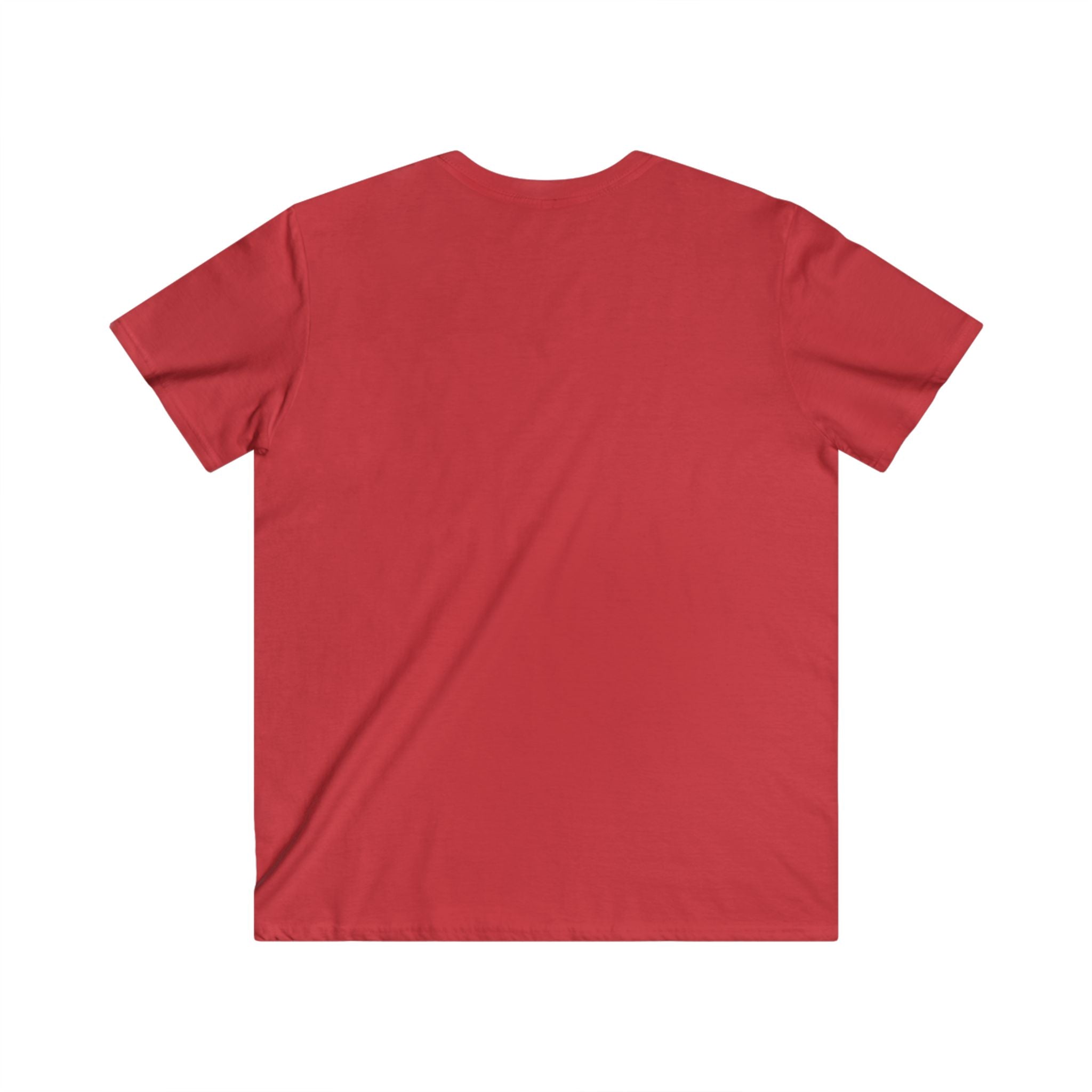 Mountain Sunset V-Neck Tee – Retro Outdoors Graphic Shirt