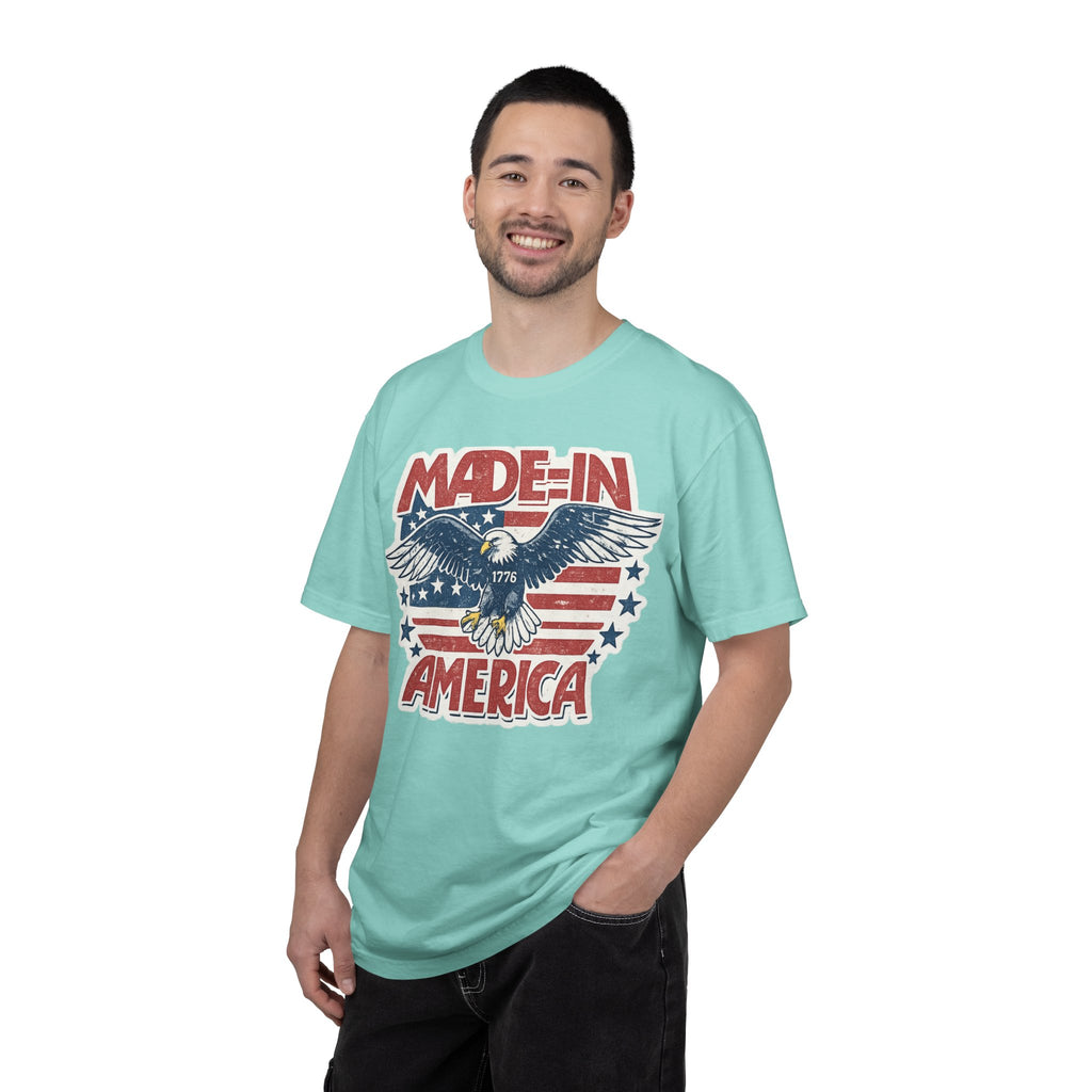 Made in America Eagle T-Shirt — Patriotic 4th of July Tee