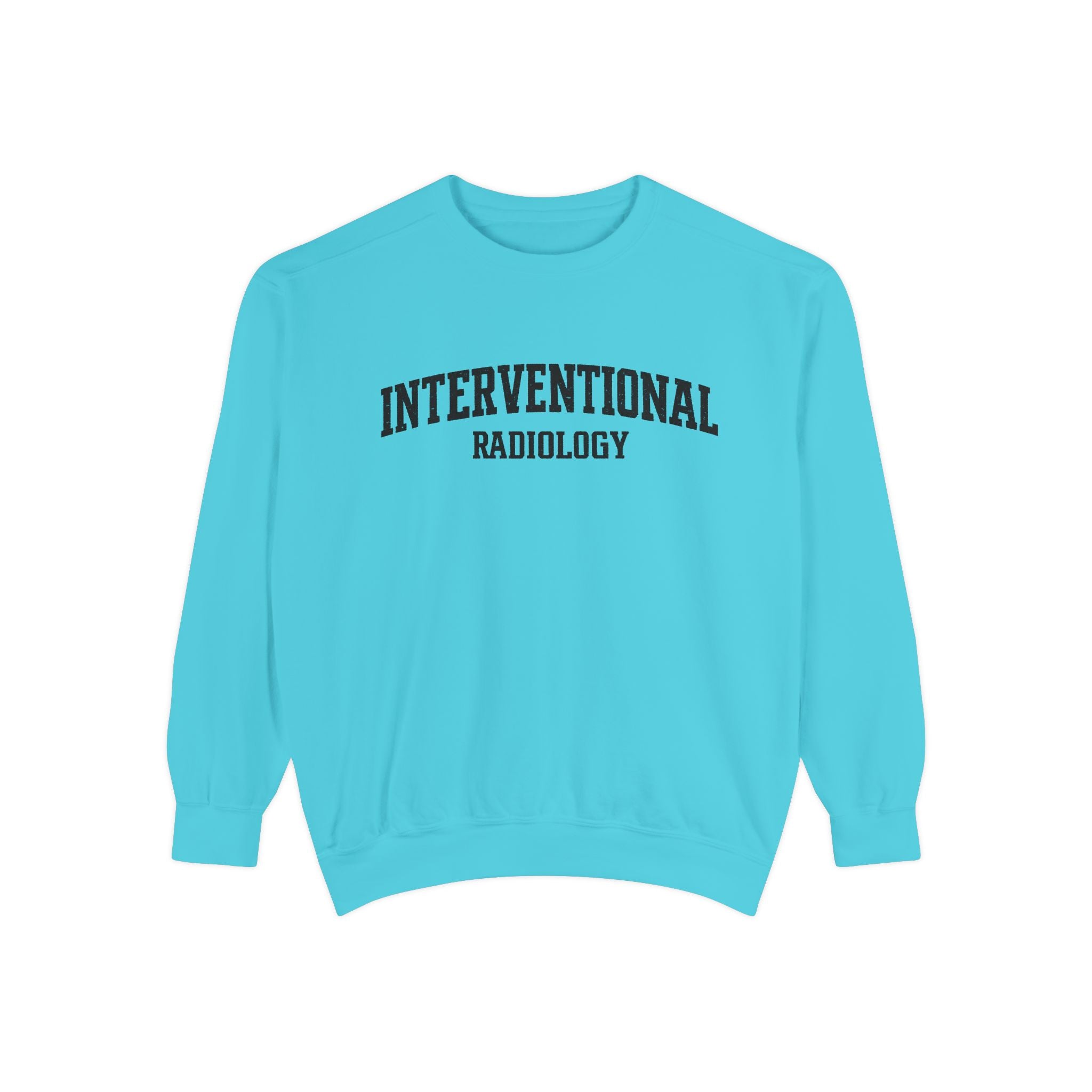 Interventional Radiology Sweatshirt — Vintage Collegiate Medical Crewneck