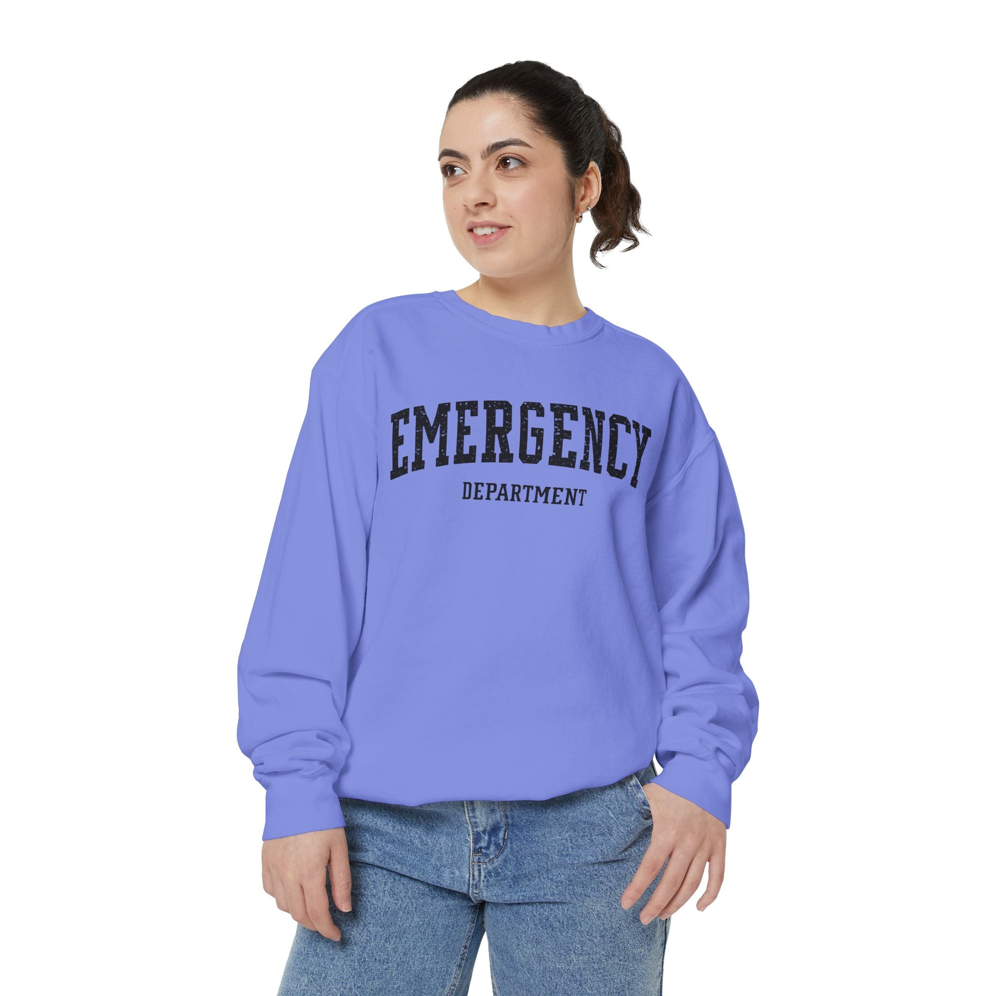 Emergency Department Sweatshirt — Vintage Medical Crewneck