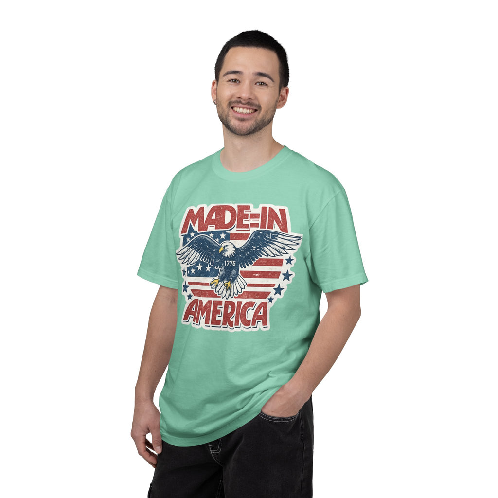 Made in America Eagle T-Shirt — Patriotic 4th of July Tee