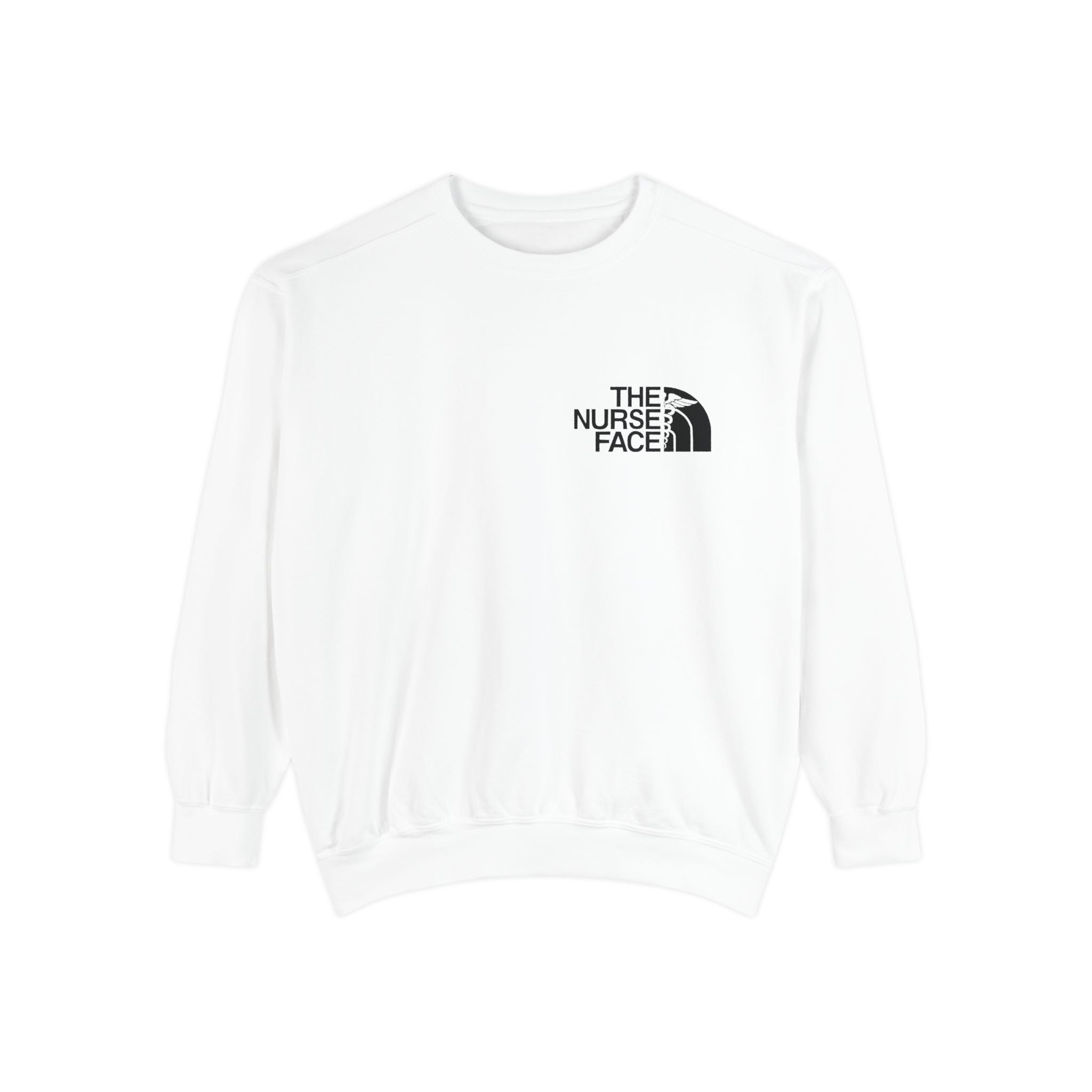 Nurse Face Sweatshirt — 'The Nurse Face' Medical Crewneck