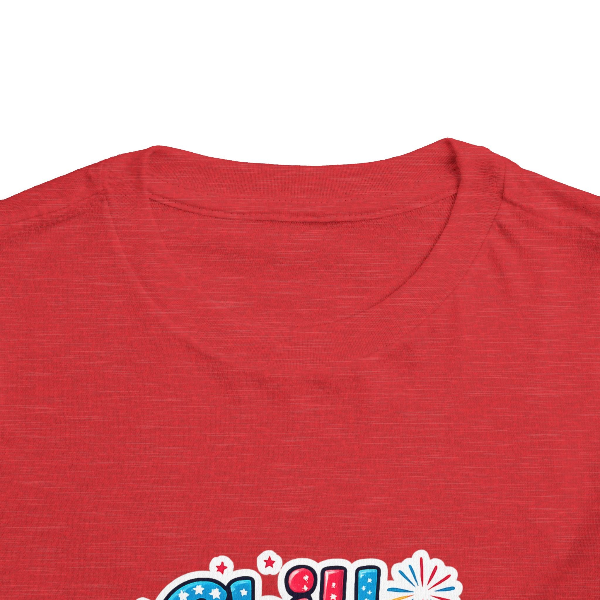 Chill the 4th Out Toddler Tee — Patriotic 4th of July Kids Shirt