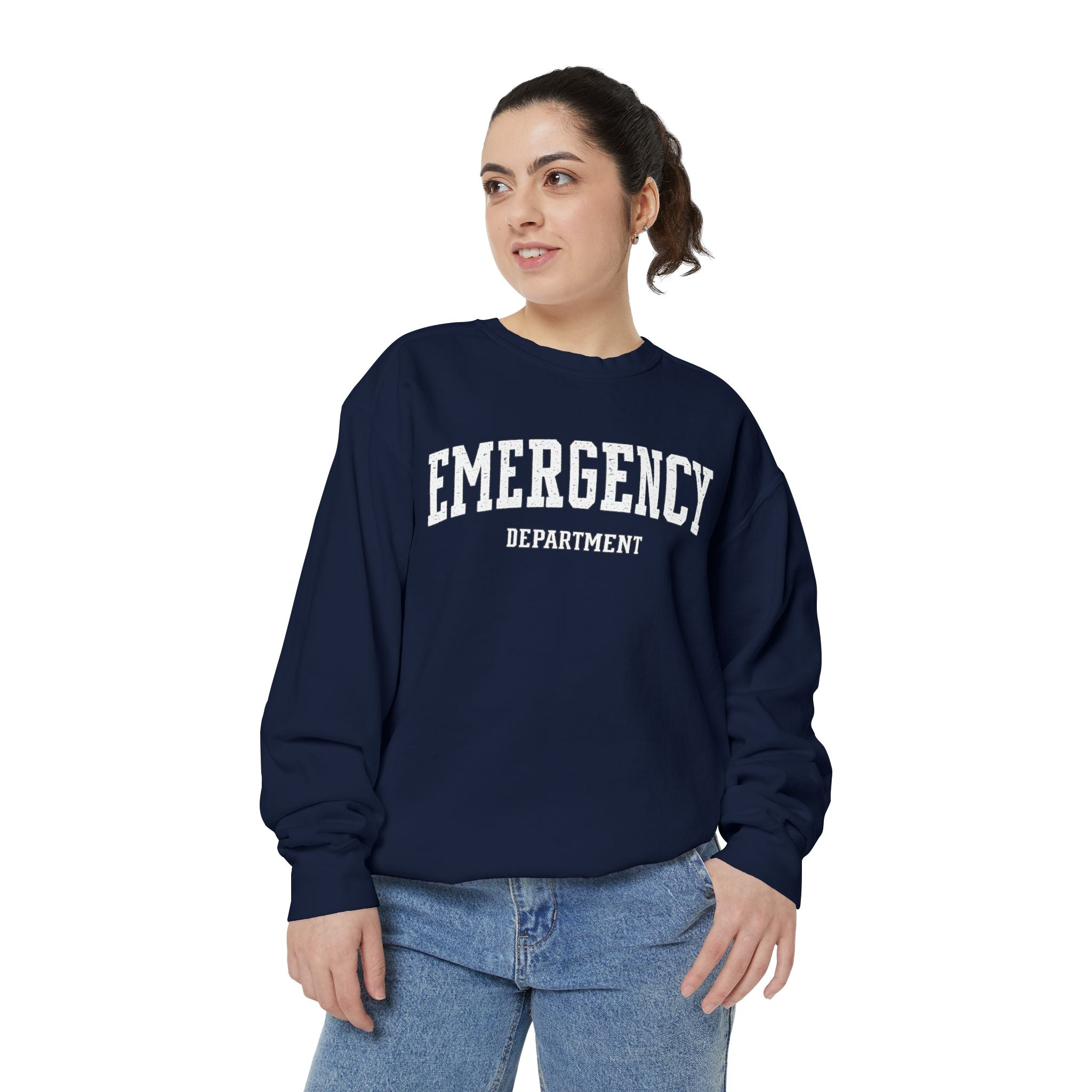 Emergency Department Sweatshirt — Vintage Medical Crewneck