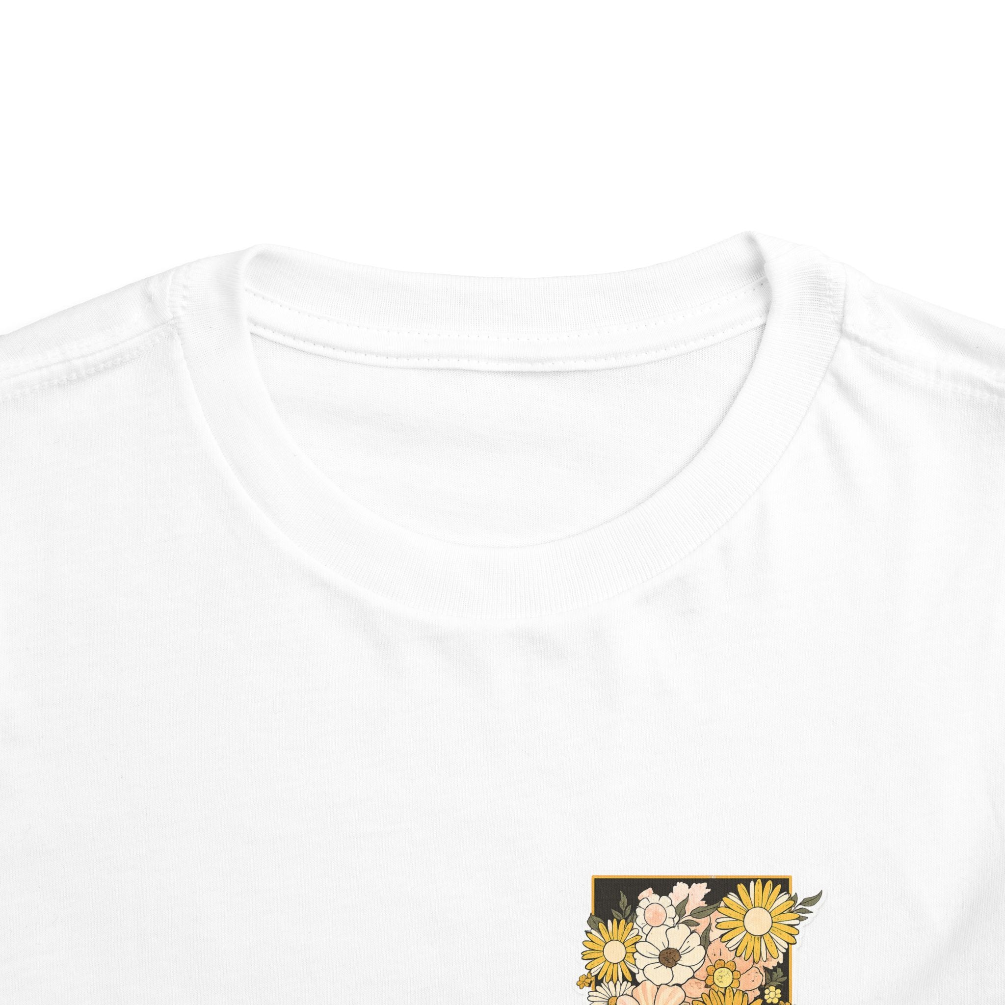 Wild Child Toddler Tee — Retro Floral Baby Shirt