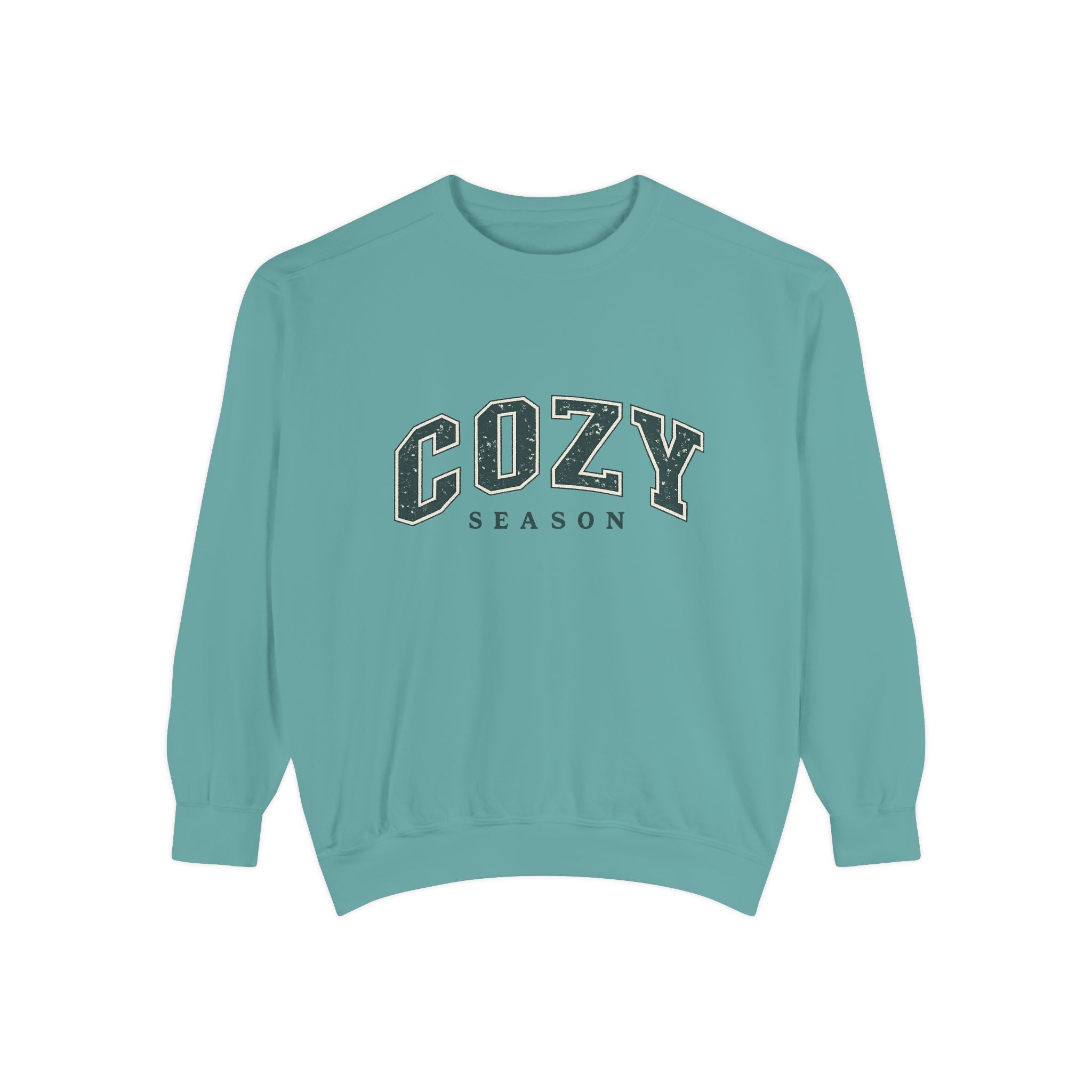 Cozy Season Sweatshirt — Relaxed Garment-Dyed Crewneck