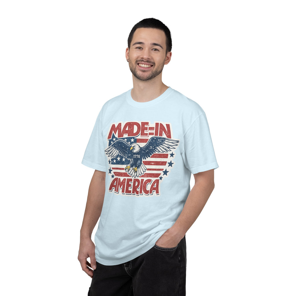 Made in America Eagle T-Shirt — Patriotic 4th of July Tee