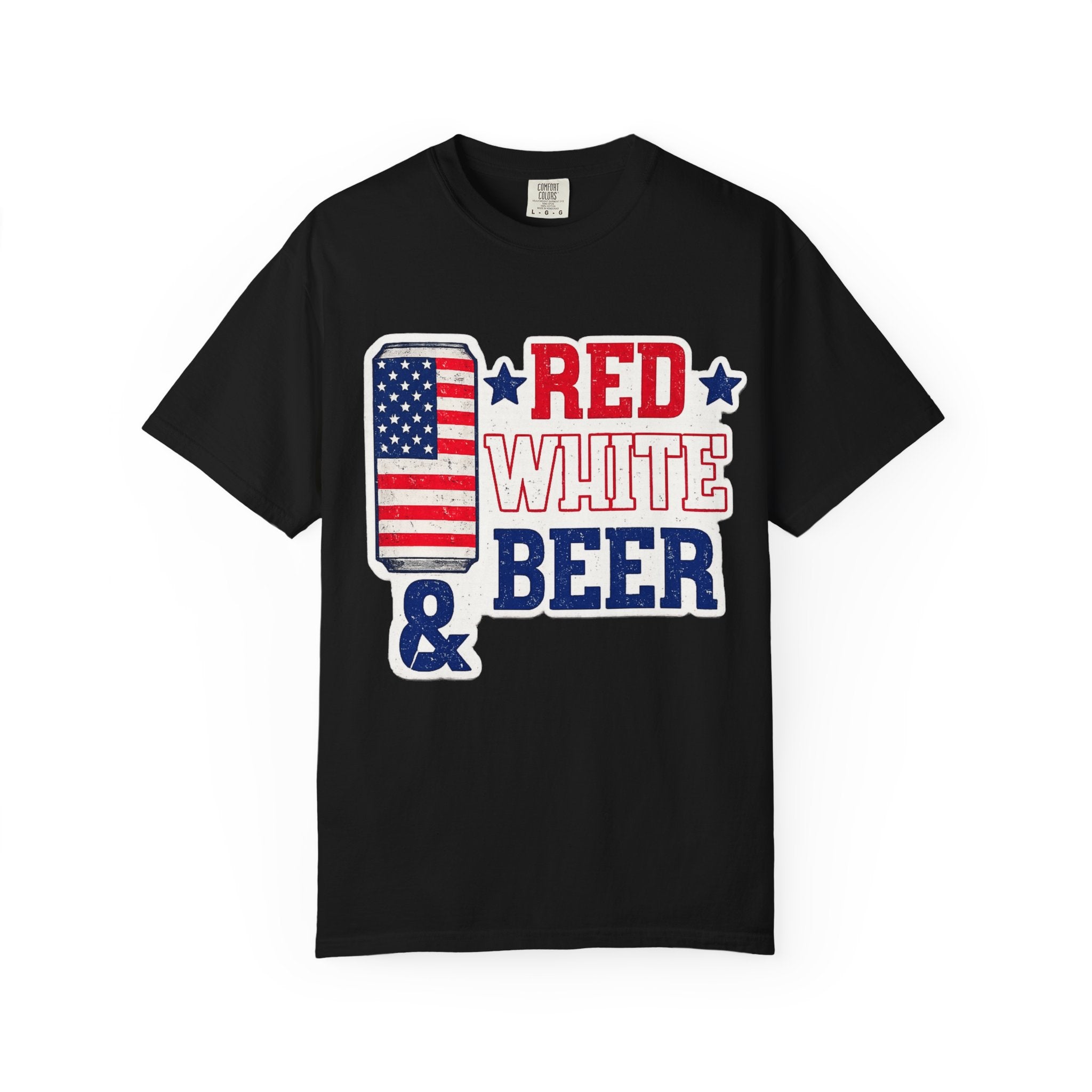 Red White & Beer T-Shirt — Patriotic 4th of July Beer Graphic Tee