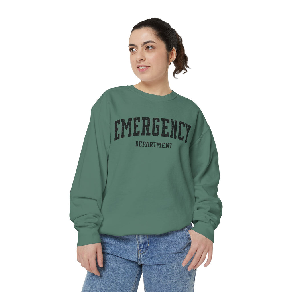 Emergency Department Sweatshirt — Vintage Medical Crewneck