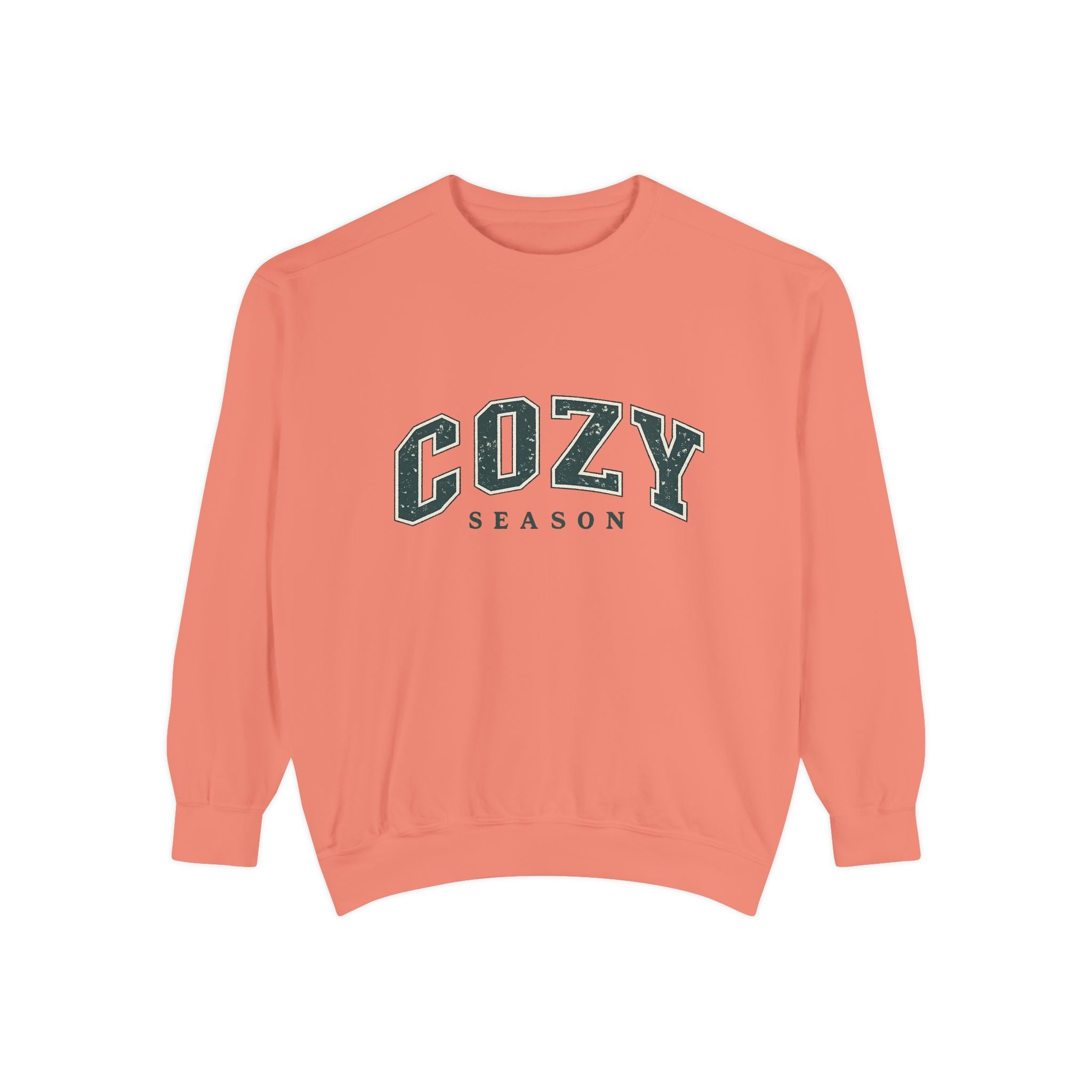 Cozy Season Sweatshirt — Relaxed Garment-Dyed Crewneck