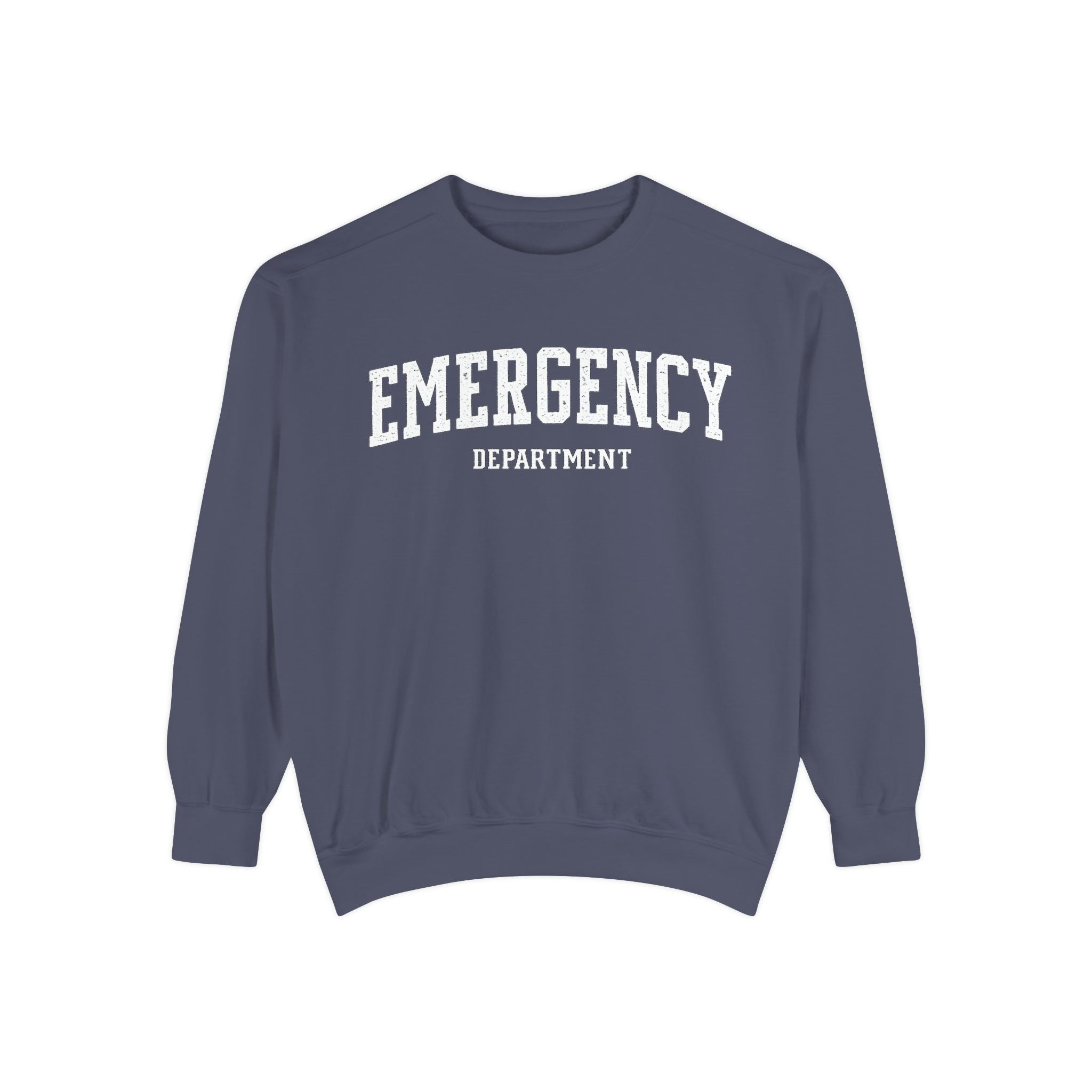 Emergency Department Sweatshirt — Vintage Medical Crewneck