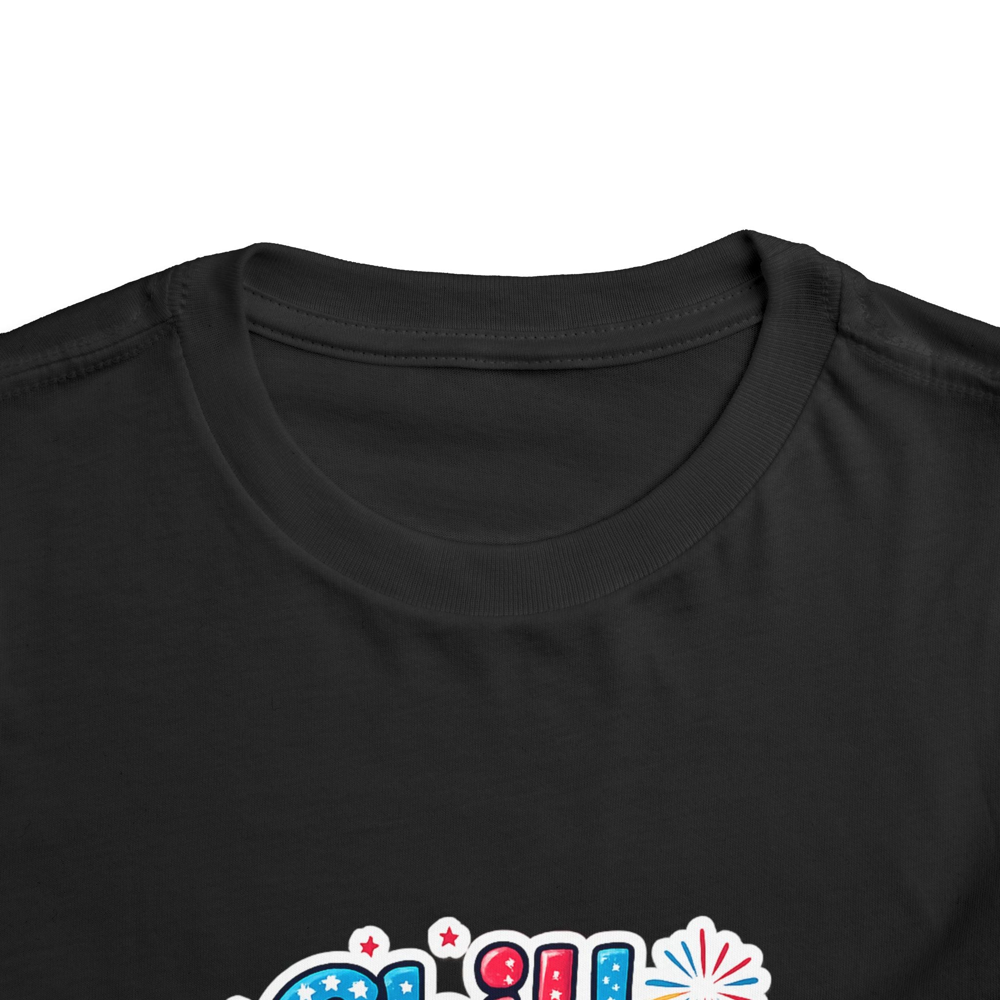 Chill the 4th Out Toddler Tee — Patriotic 4th of July Kids Shirt