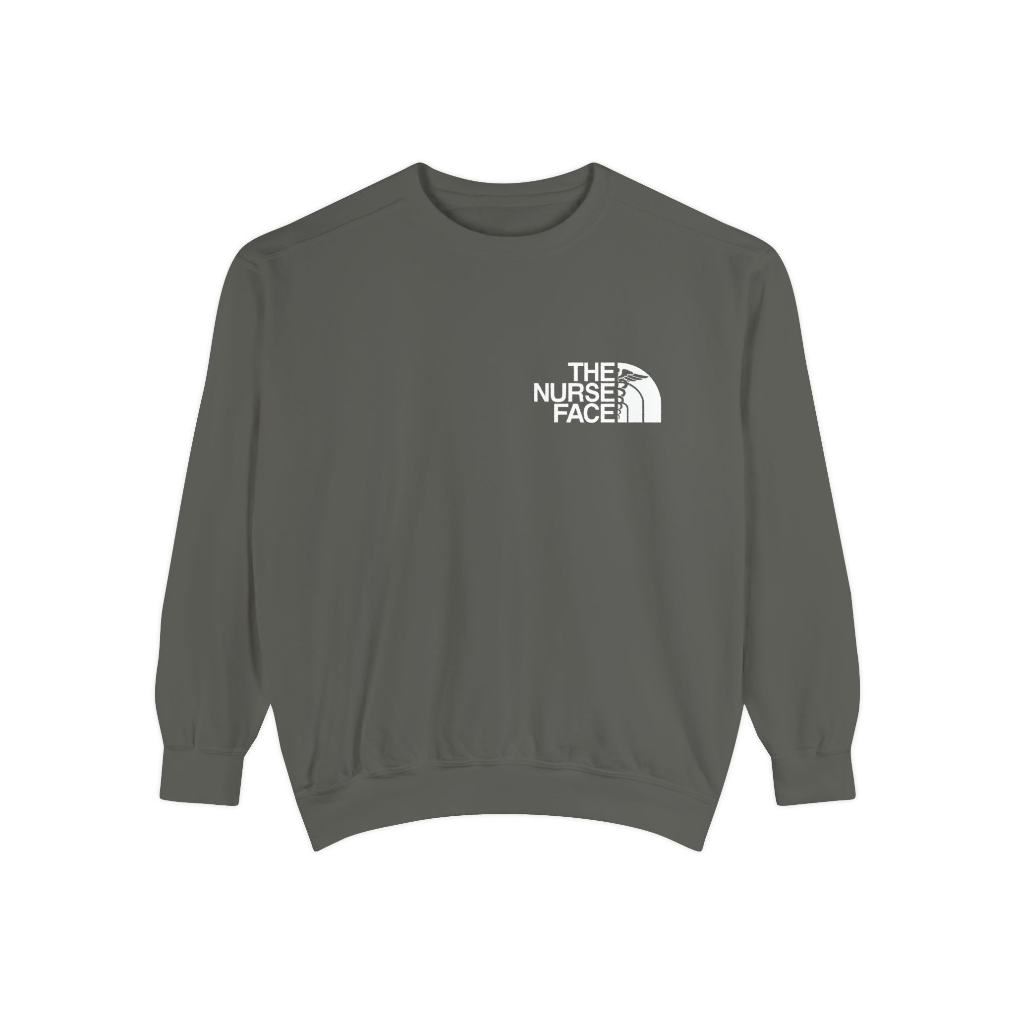 Nurse Face Sweatshirt — 'The Nurse Face' Medical Crewneck