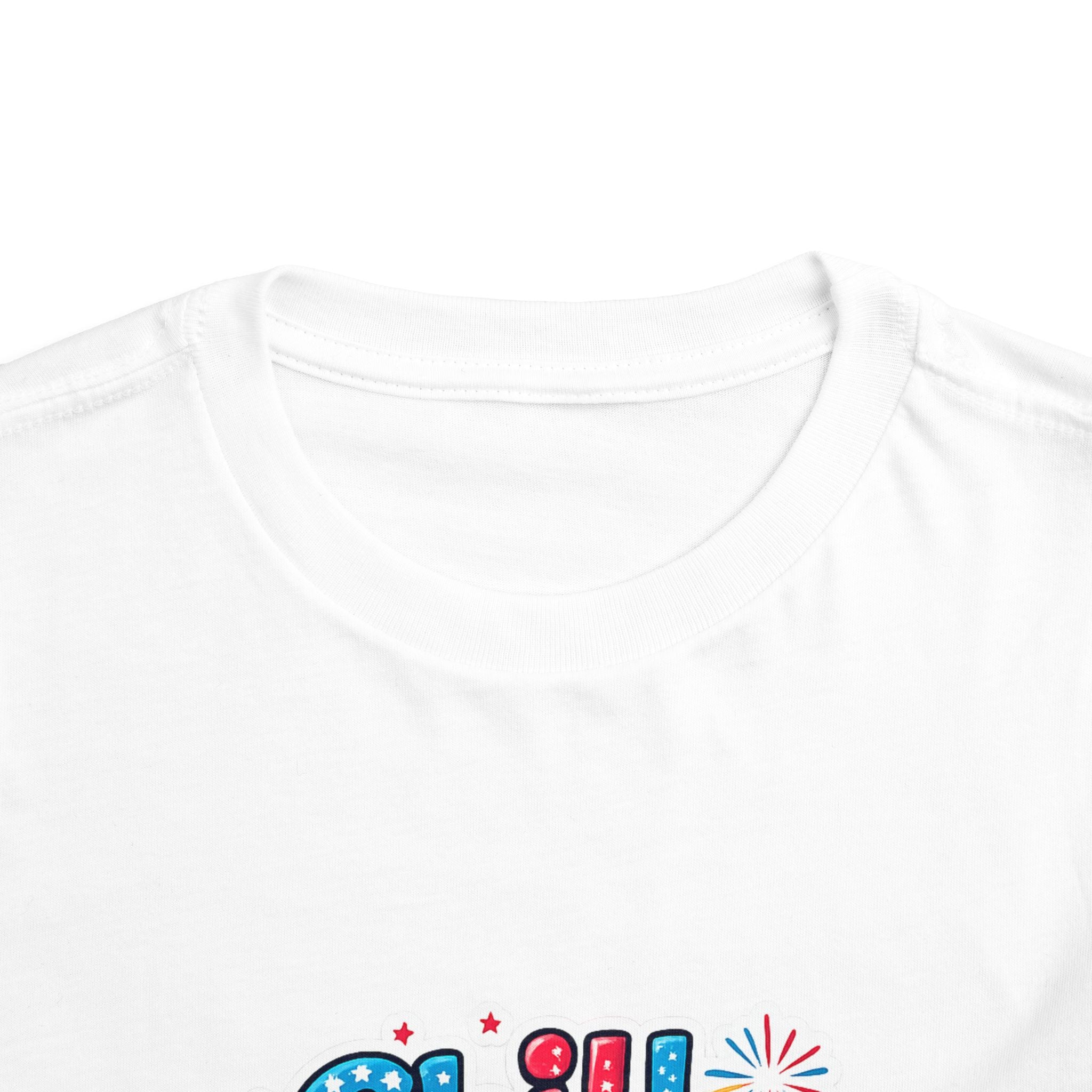 Chill the 4th Out Toddler Tee — Patriotic 4th of July Kids Shirt