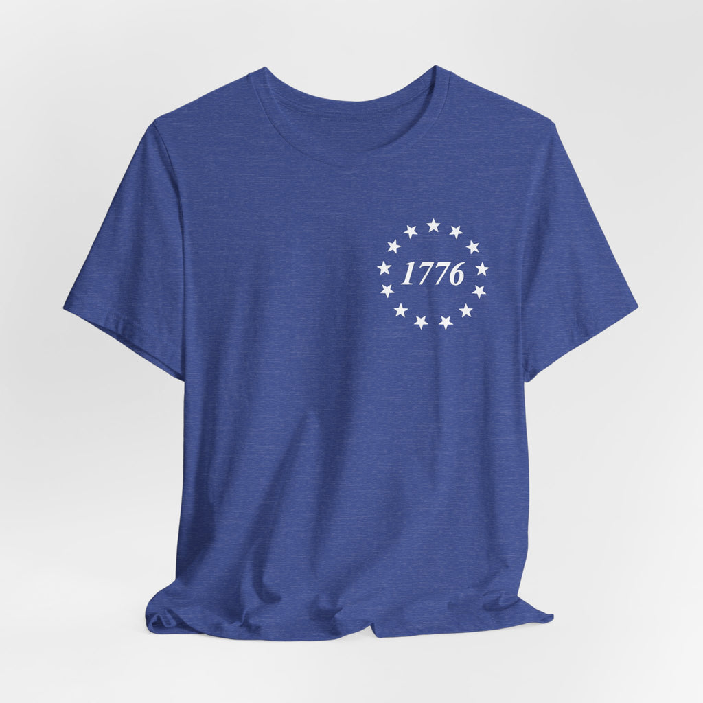 1776 Stars & America Graphic Tee — Patriotic Fourth of July T-Shirt
