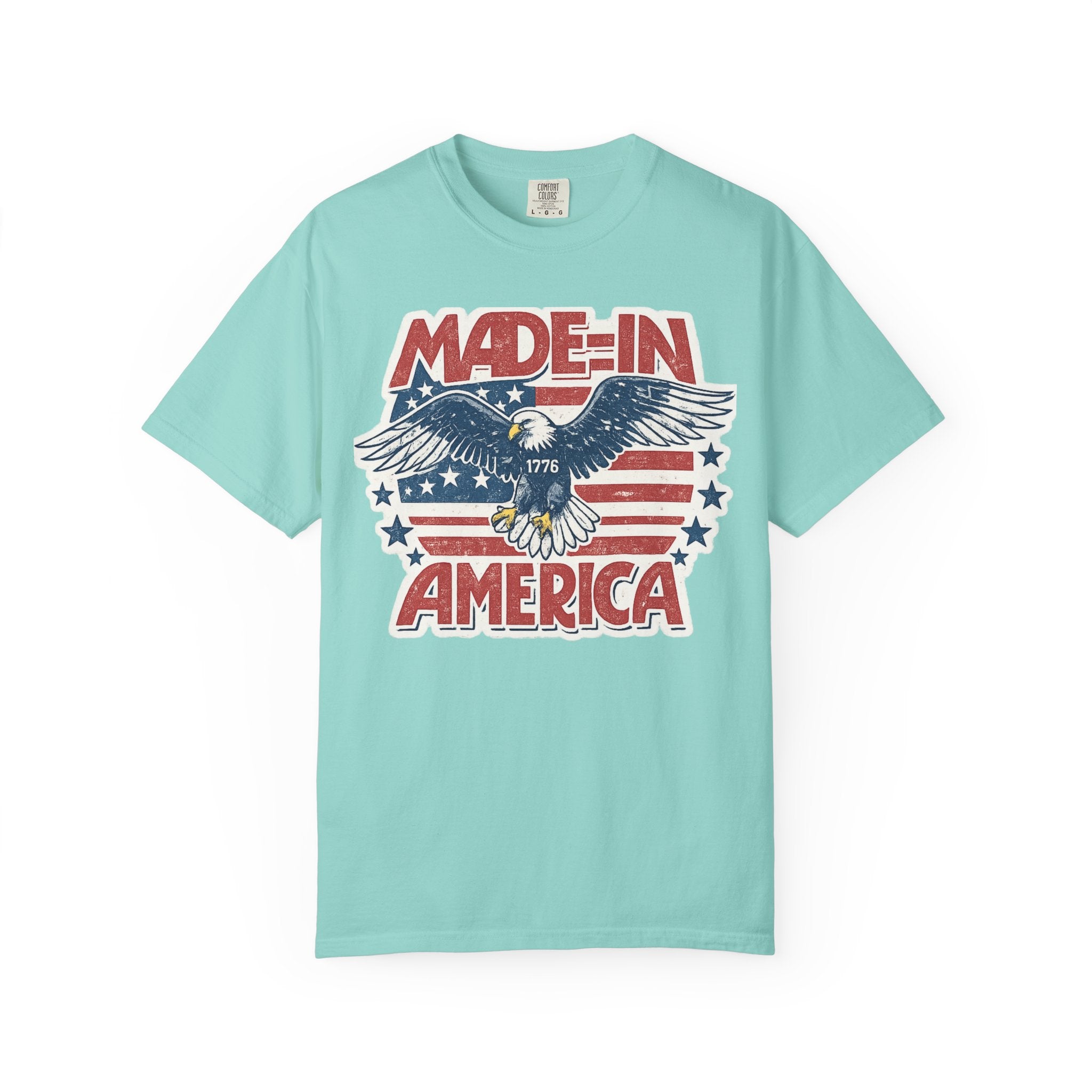 Made in America Eagle T-Shirt — Patriotic 4th of July Tee