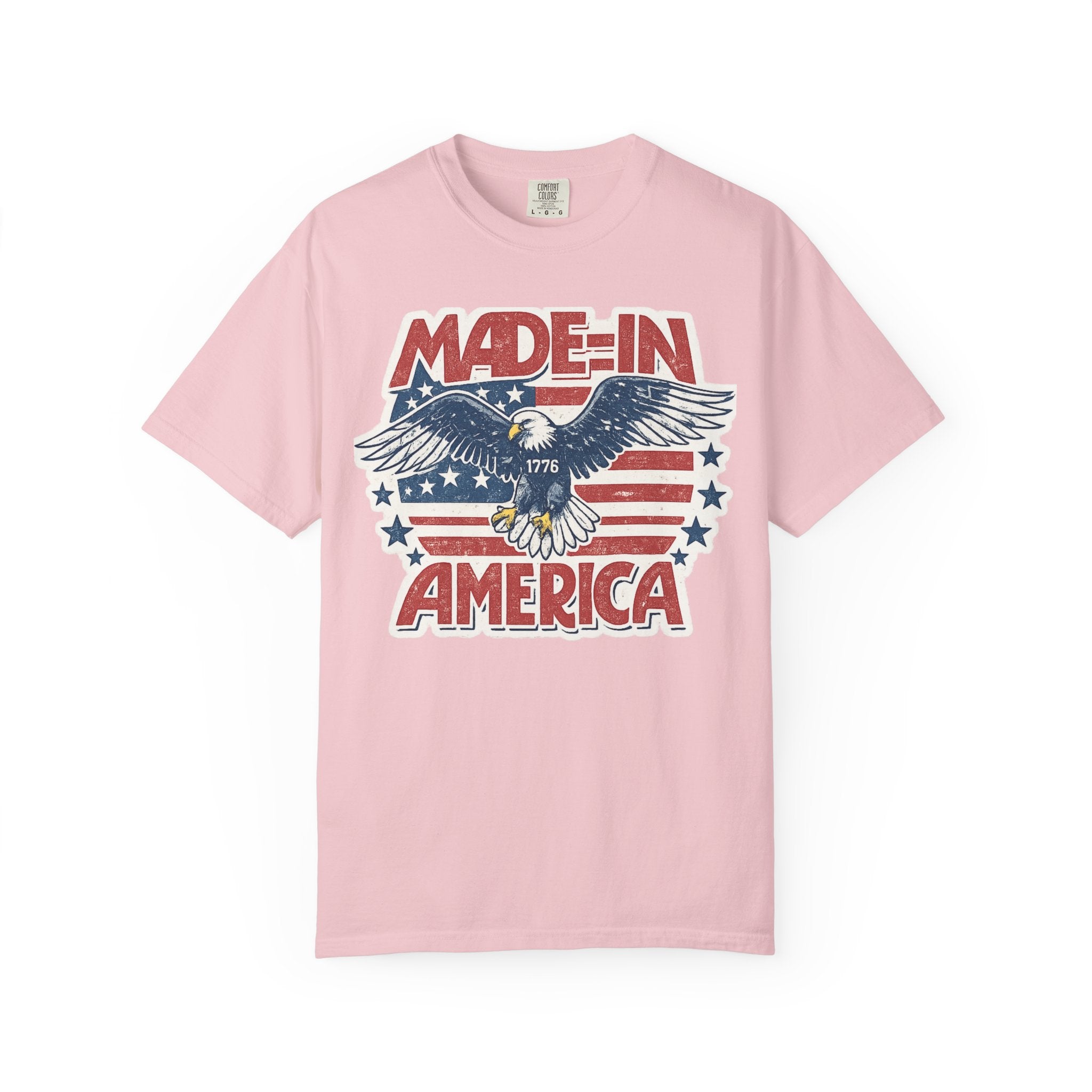 Made in America Eagle T-Shirt — Patriotic 4th of July Tee