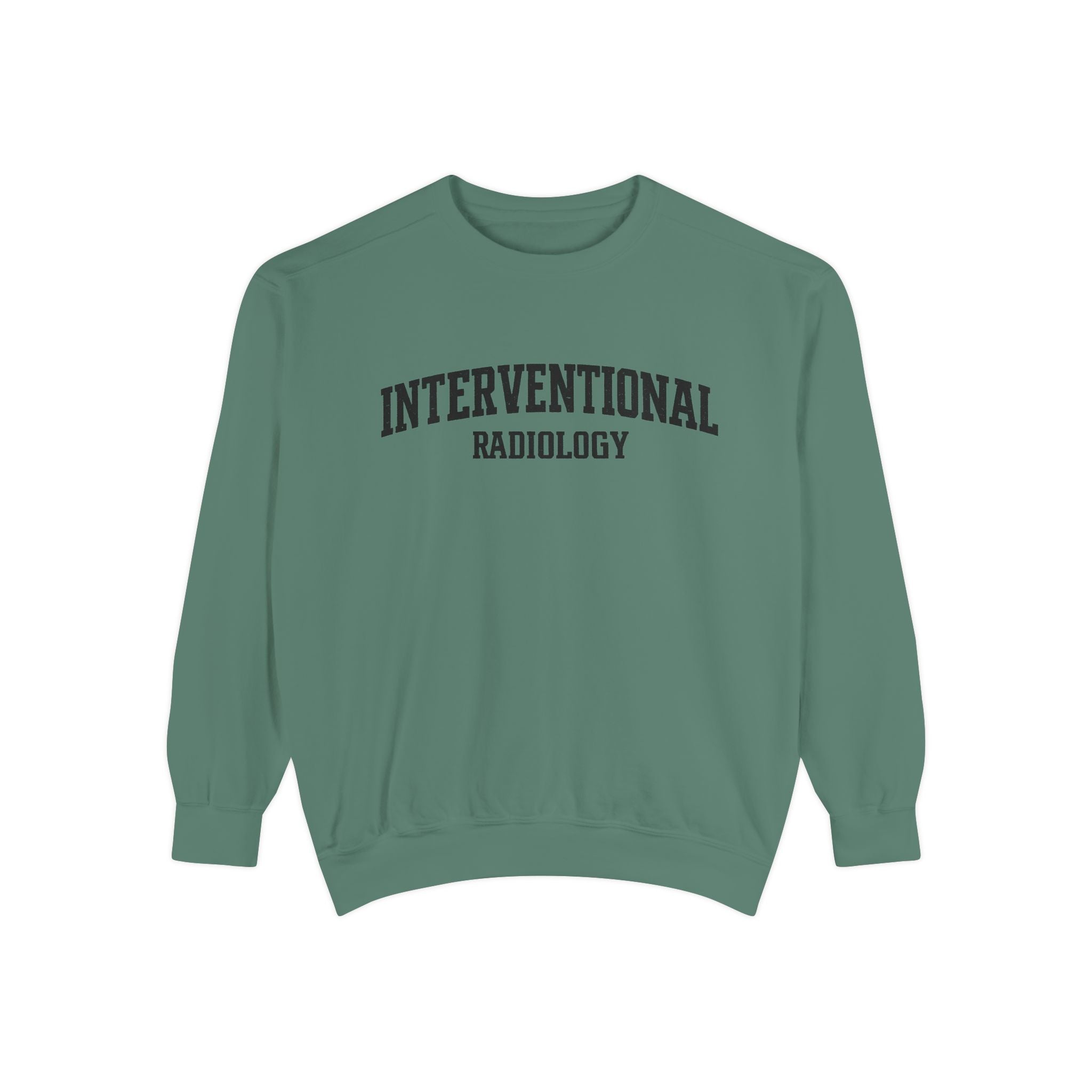 Interventional Radiology Sweatshirt — Vintage Collegiate Medical Crewneck
