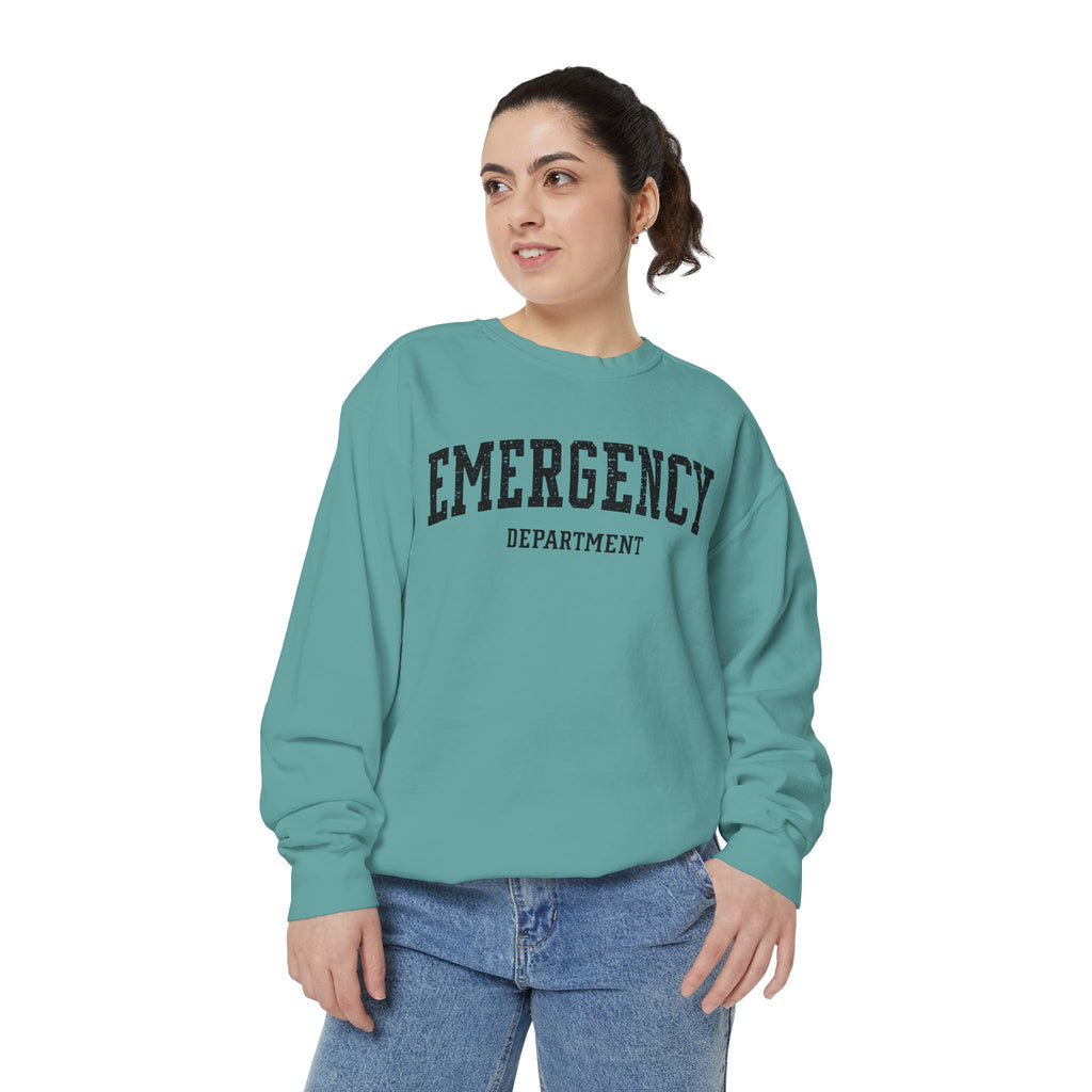 Emergency Department Sweatshirt — Vintage Medical Crewneck