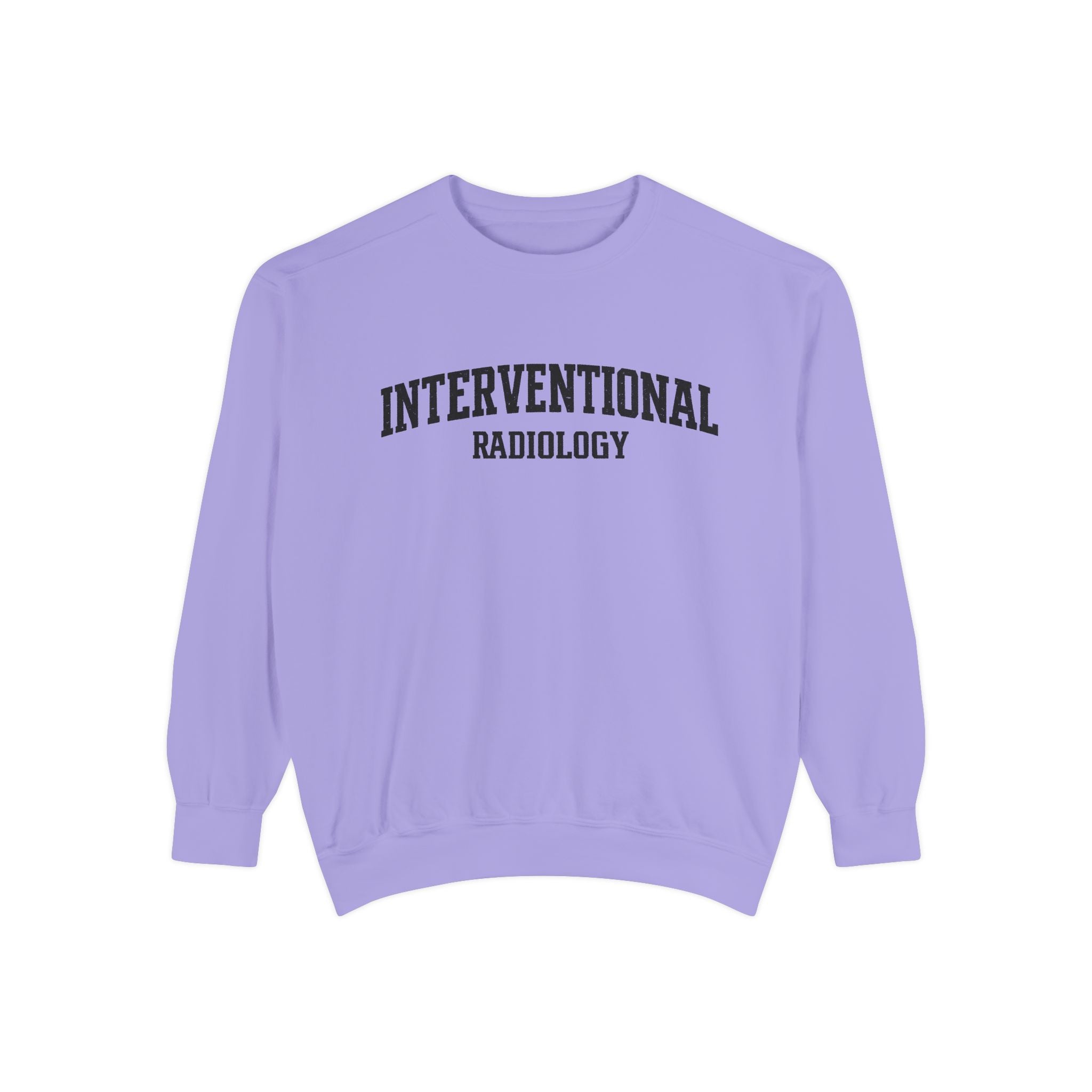 Interventional Radiology Sweatshirt — Vintage Collegiate Medical Crewneck