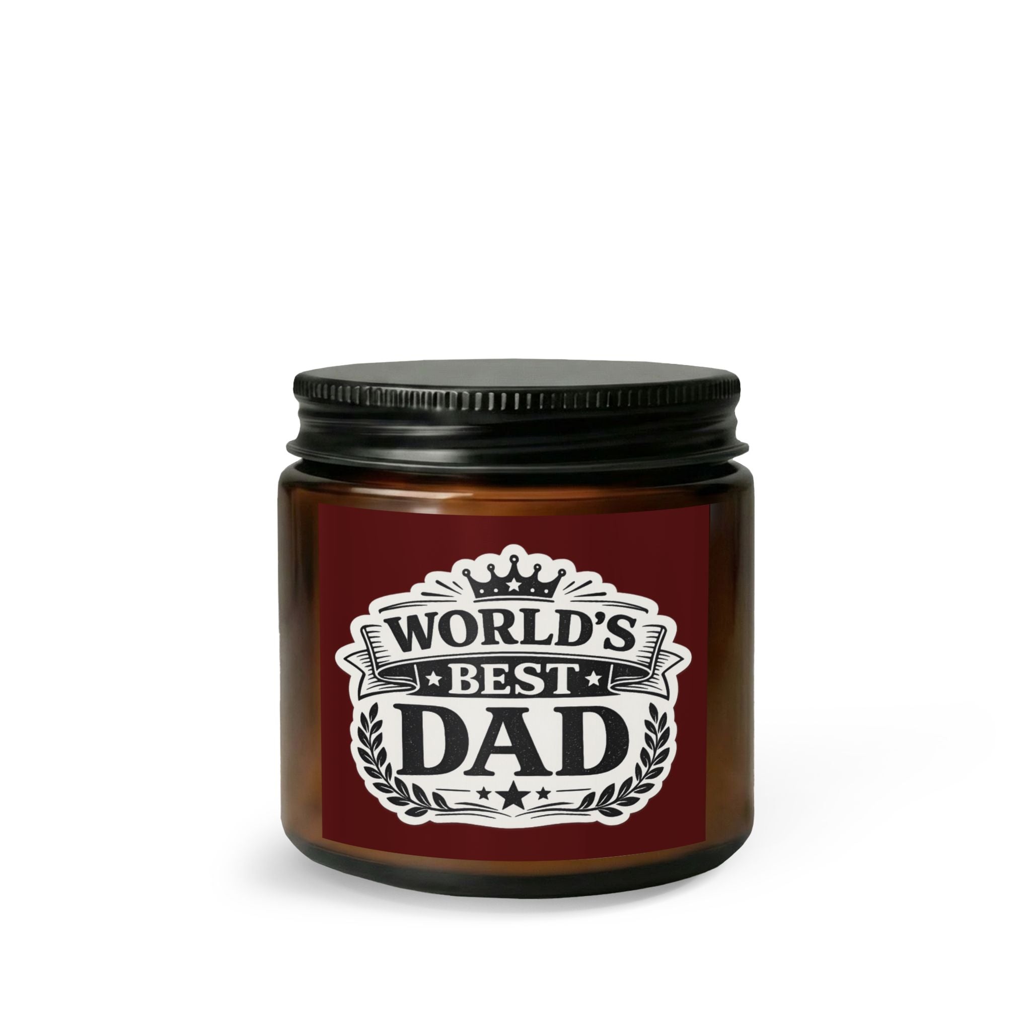 World's Best Dad Candle Set with Matches & Wick Trimmer — Gift for Father’s Day