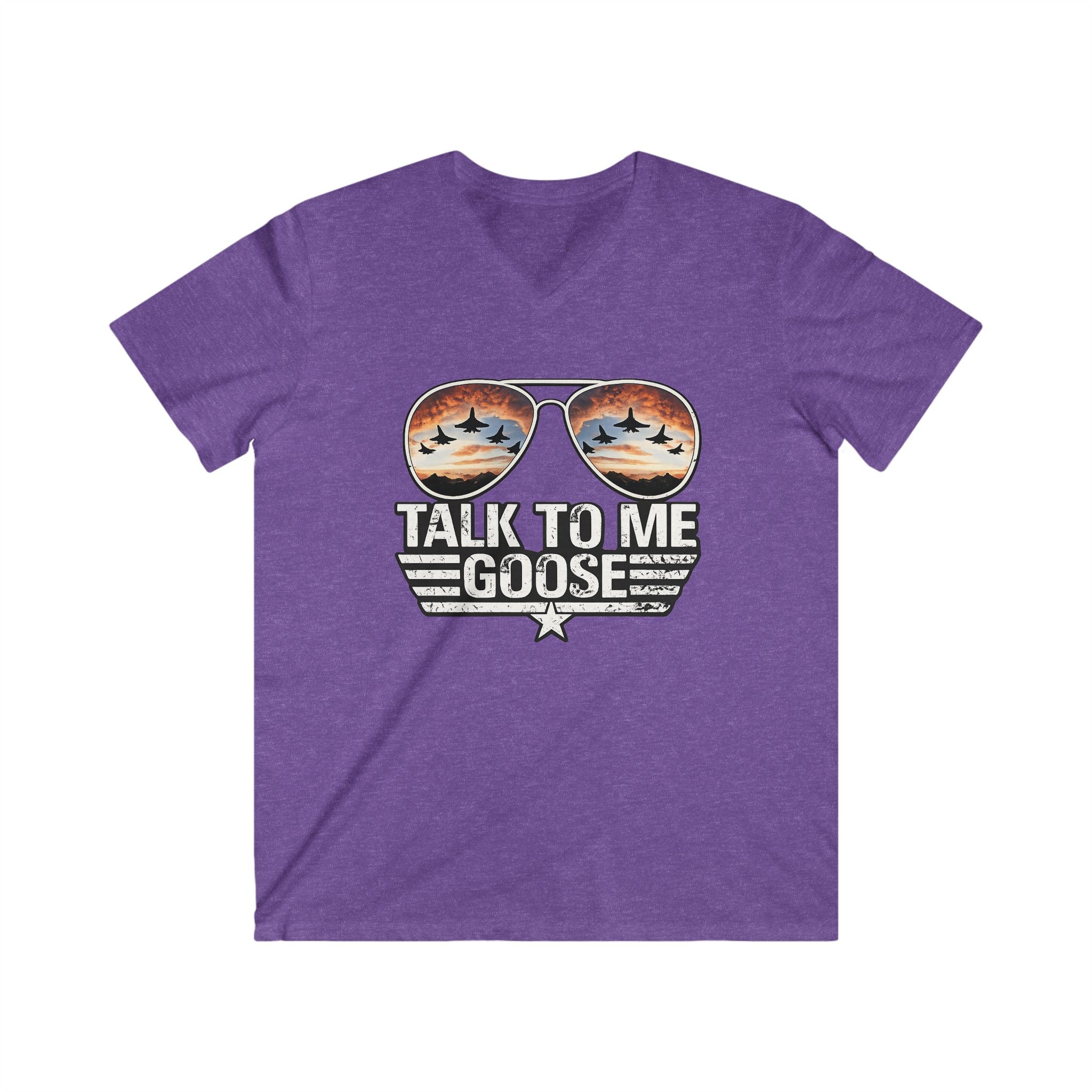 Talk to Me Goose Aviator V-Neck Tee