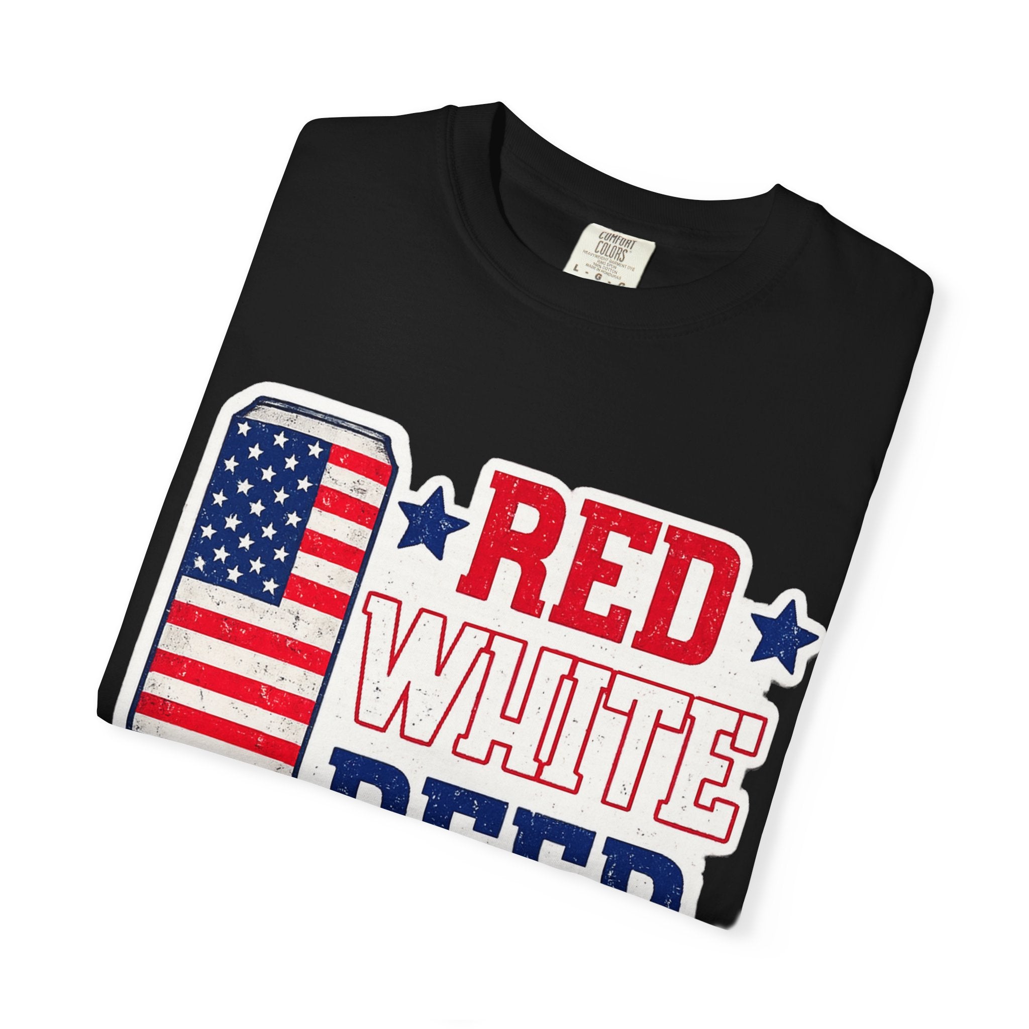 Red White & Beer T-Shirt — Patriotic 4th of July Beer Graphic Tee