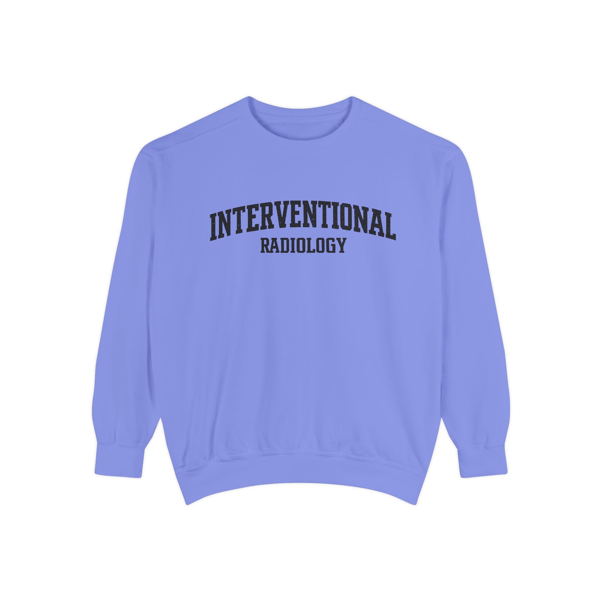 Interventional Radiology Sweatshirt — Vintage Collegiate Medical Crewneck