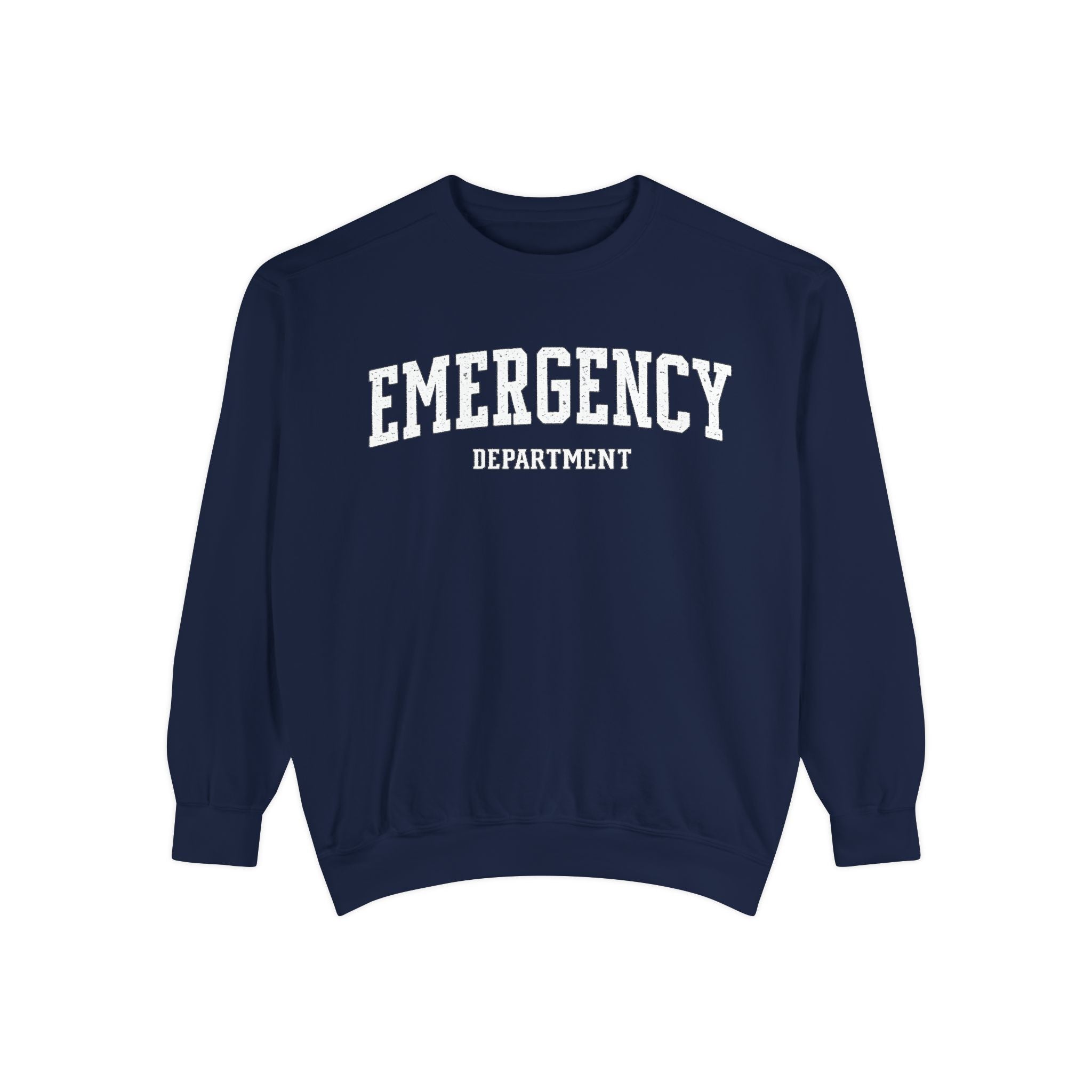 Emergency Department Sweatshirt — Vintage Medical Crewneck
