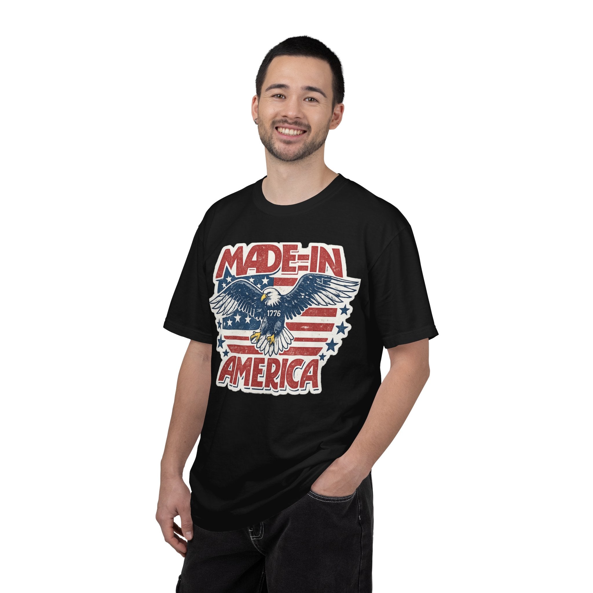 Made in America Eagle T-Shirt — Patriotic 4th of July Tee