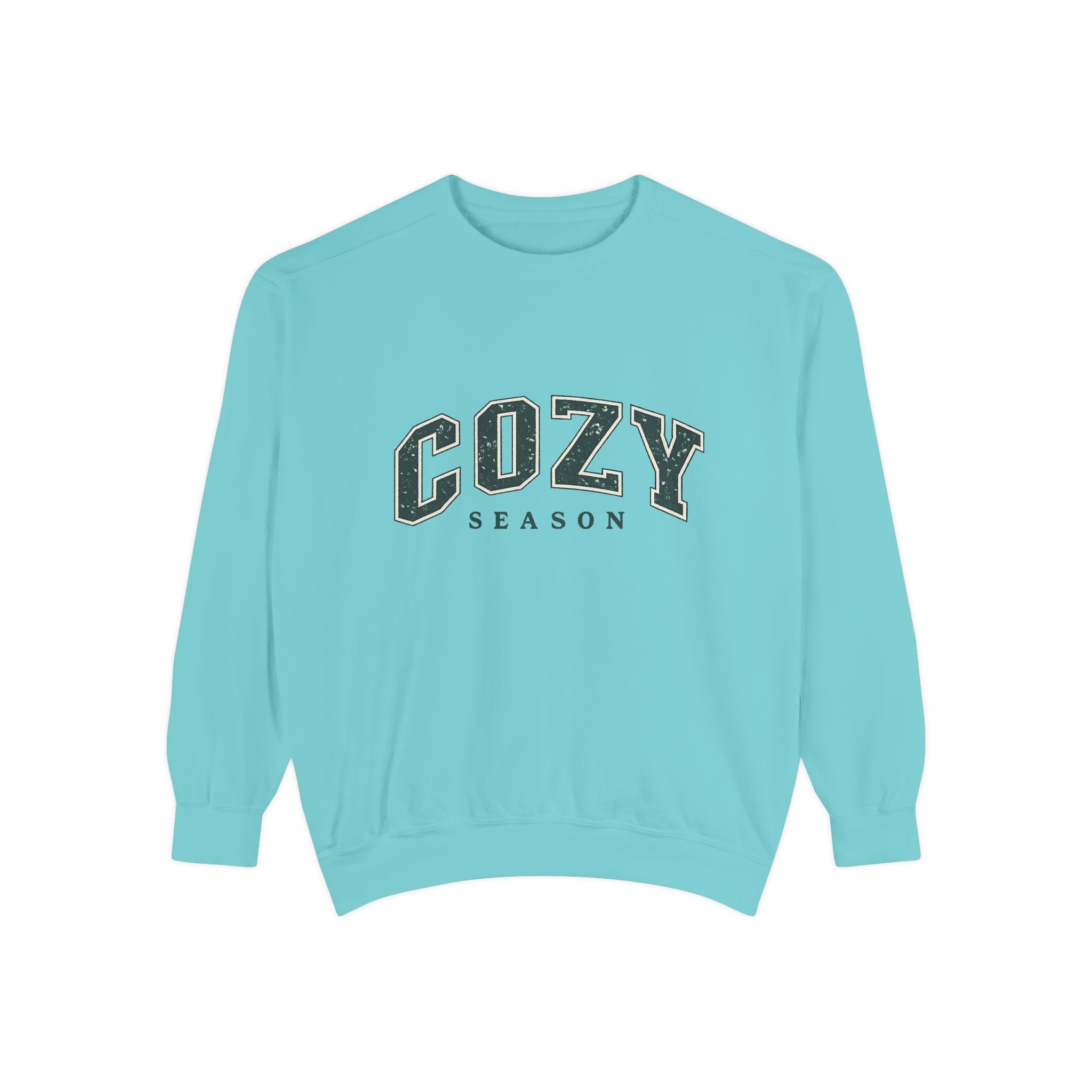 Cozy Season Sweatshirt — Relaxed Garment-Dyed Crewneck