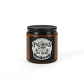 Father's Day Soy Candle — "Happy Father's Day, Thank You My Hero" Amber Jar