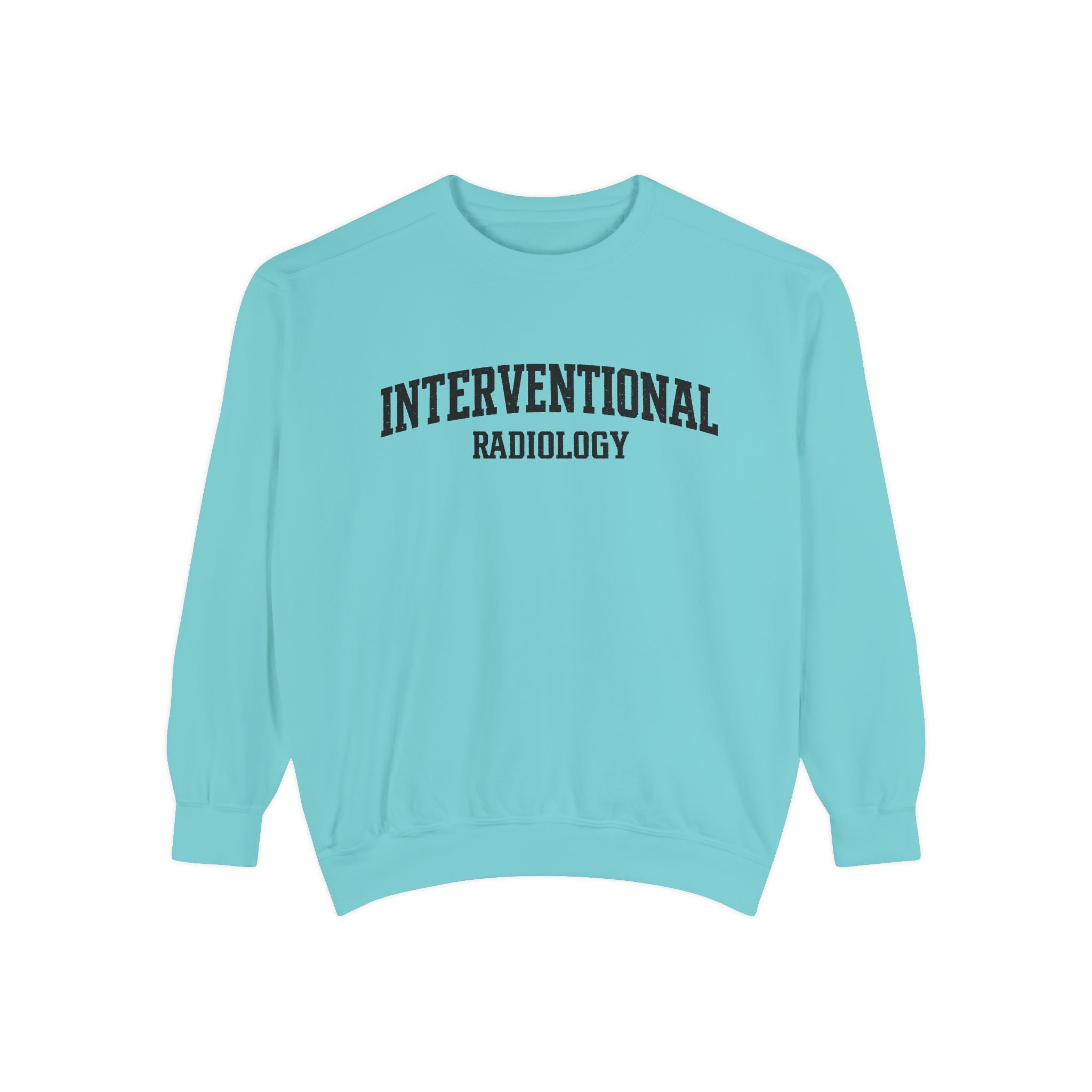 Interventional Radiology Sweatshirt — Vintage Collegiate Medical Crewneck