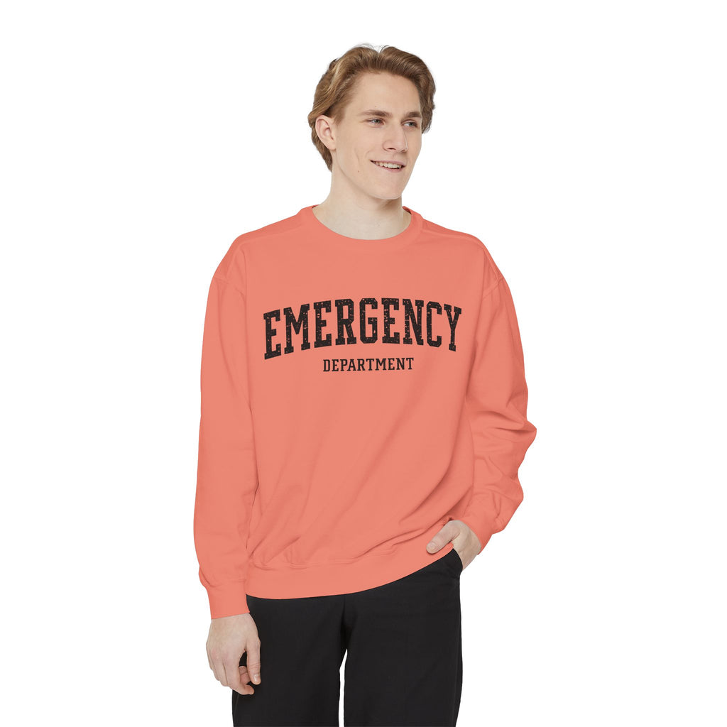 Emergency Department Sweatshirt — Vintage Medical Crewneck