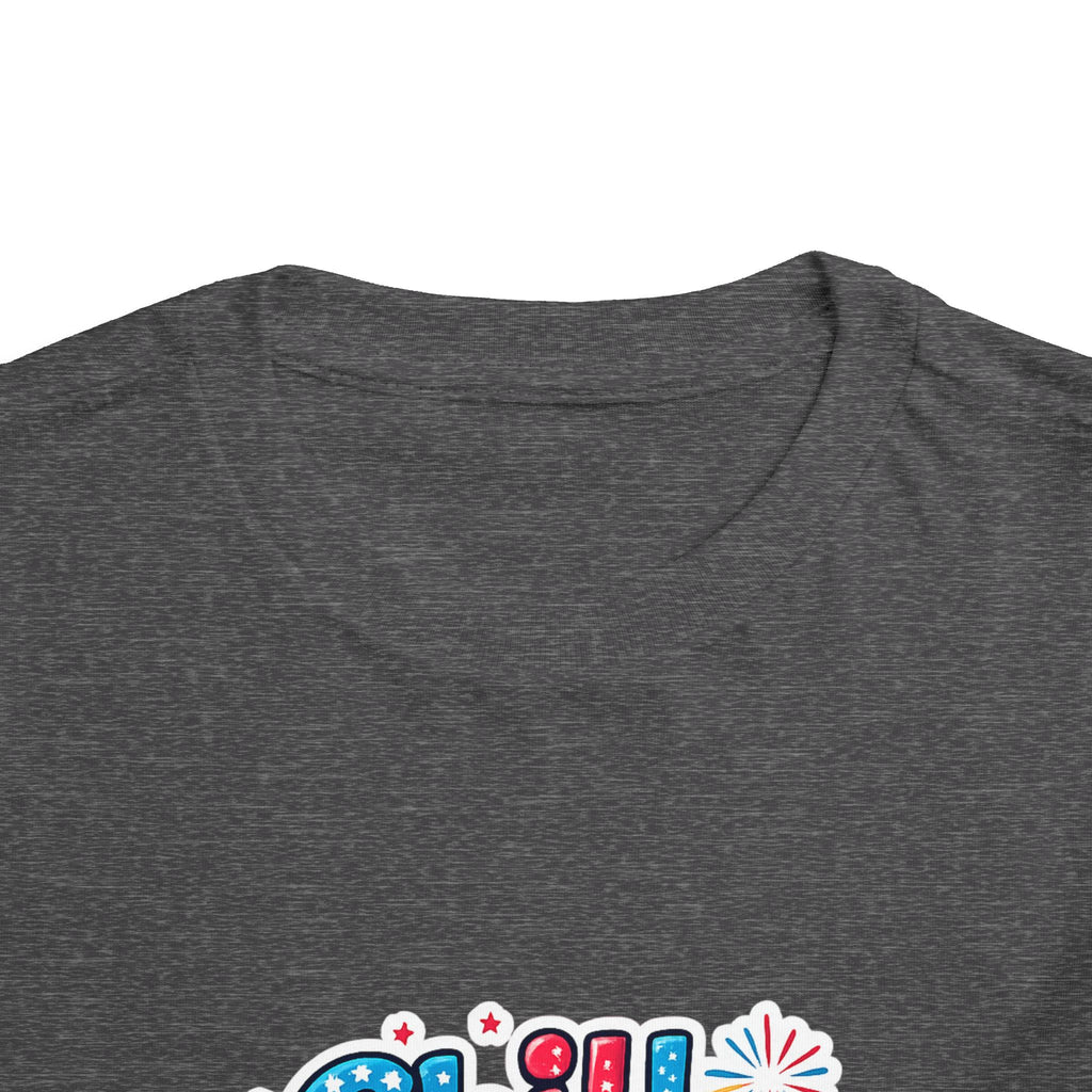 Chill the 4th Out Toddler Tee — Patriotic 4th of July Kids Shirt
