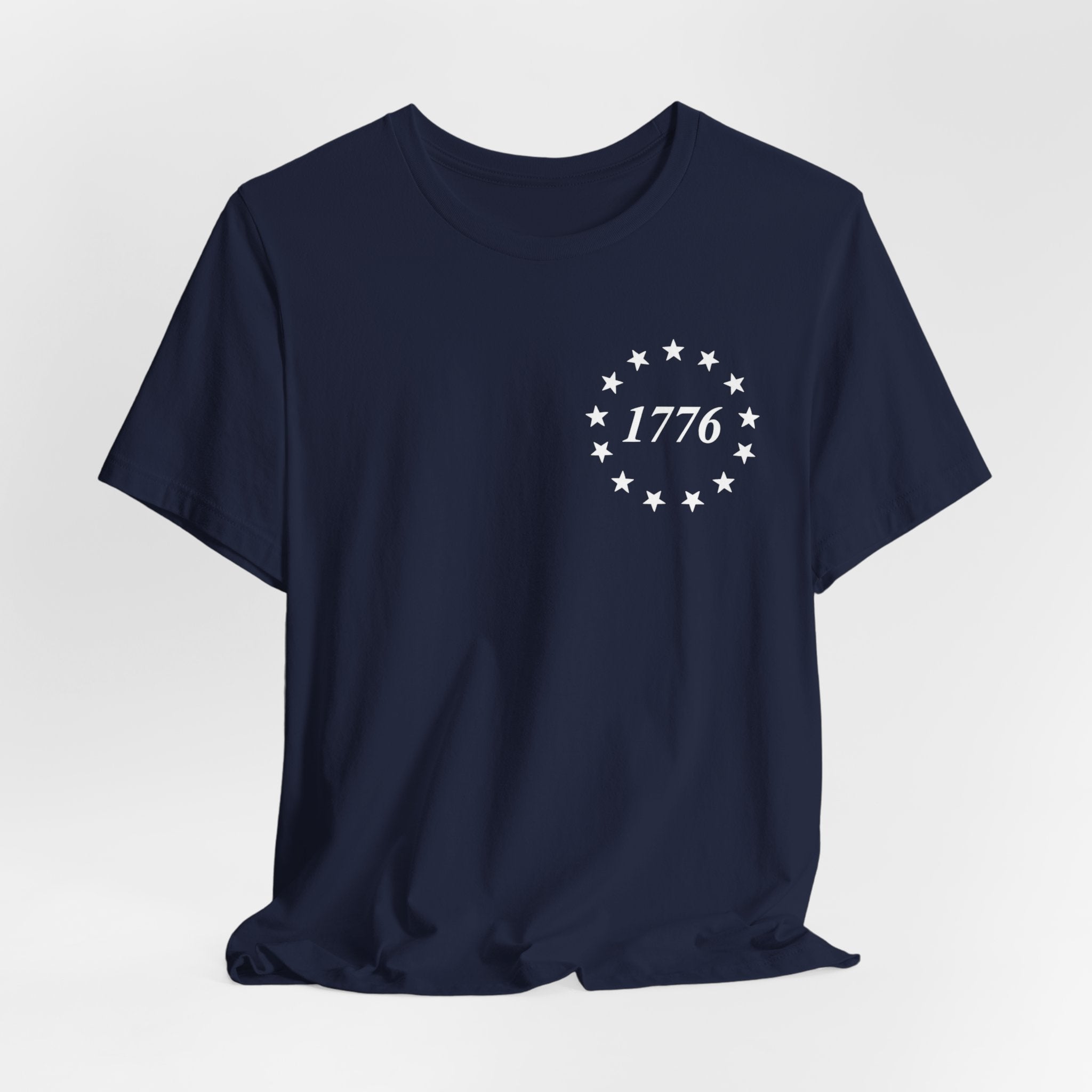 1776 Stars & America Graphic Tee — Patriotic Fourth of July T-Shirt