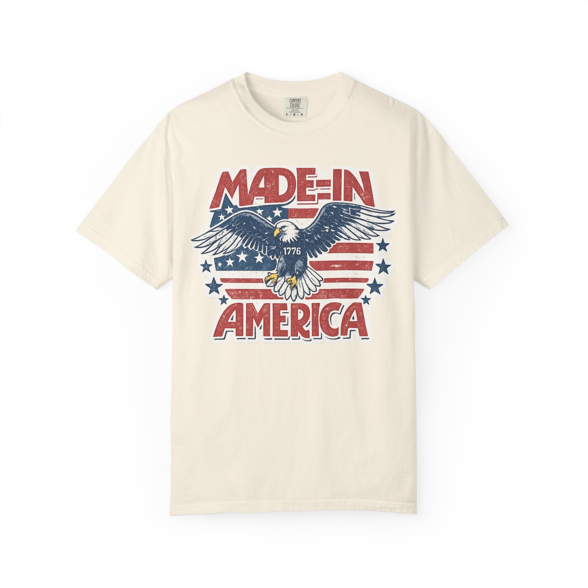 Made in America Eagle T-Shirt — Patriotic 4th of July Tee