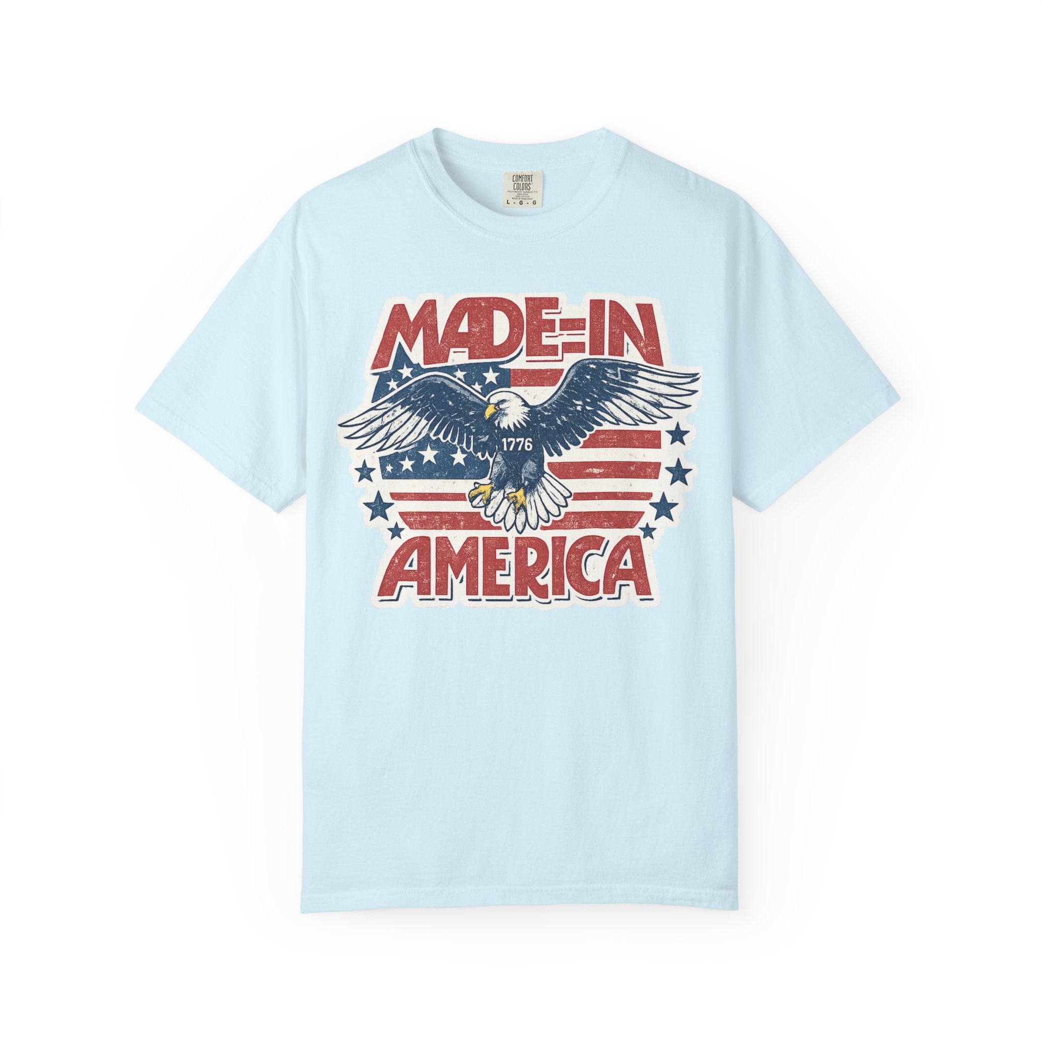 Made in America Eagle T-Shirt — Patriotic 4th of July Tee