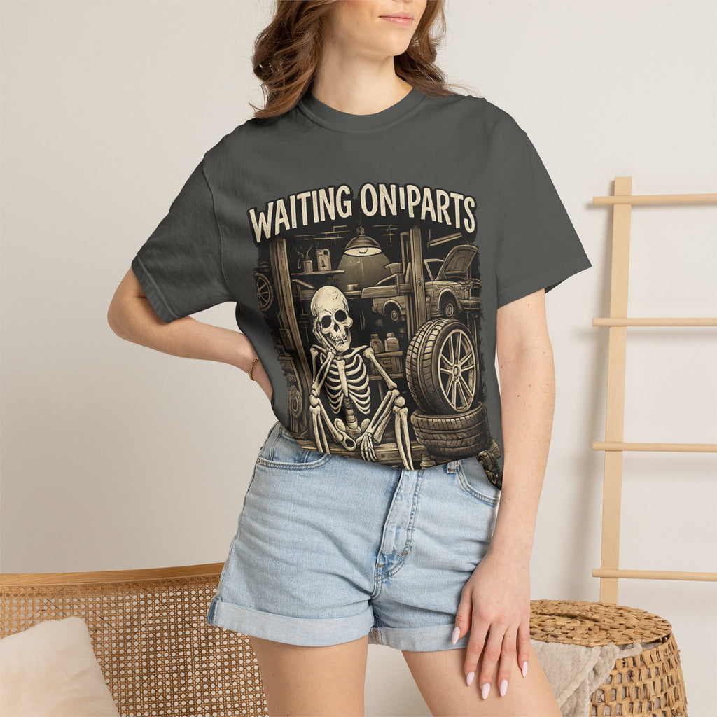 Waiting On Parts Skeleton T-Shirt
