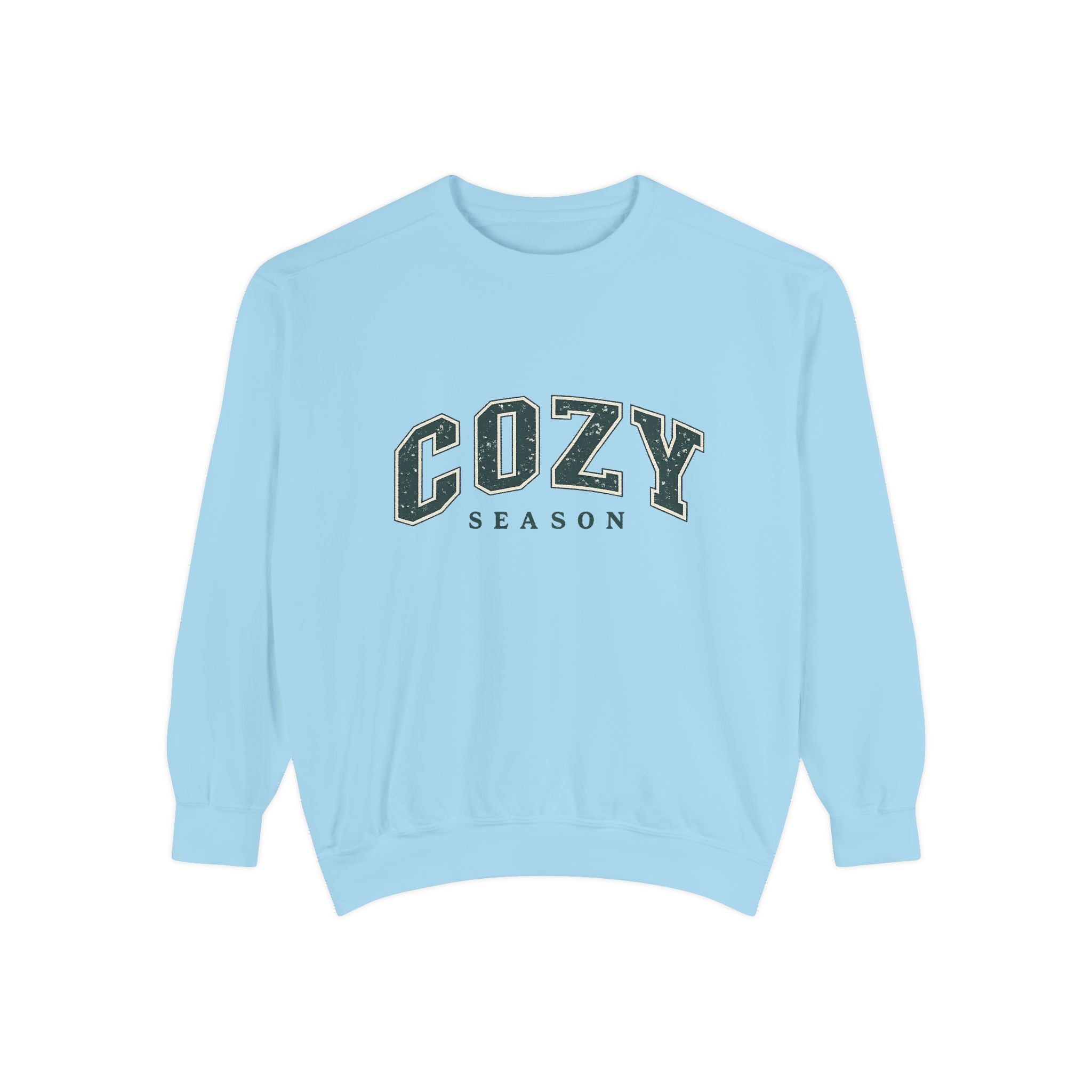 Cozy Season Sweatshirt — Relaxed Garment-Dyed Crewneck