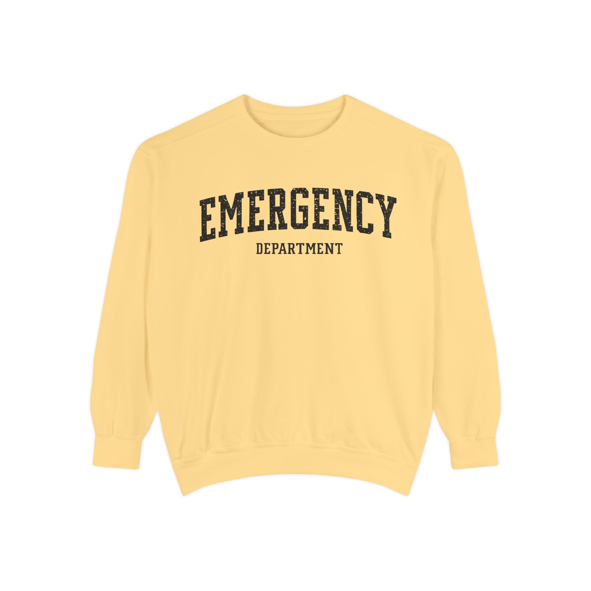 Emergency Department Sweatshirt — Vintage Medical Crewneck
