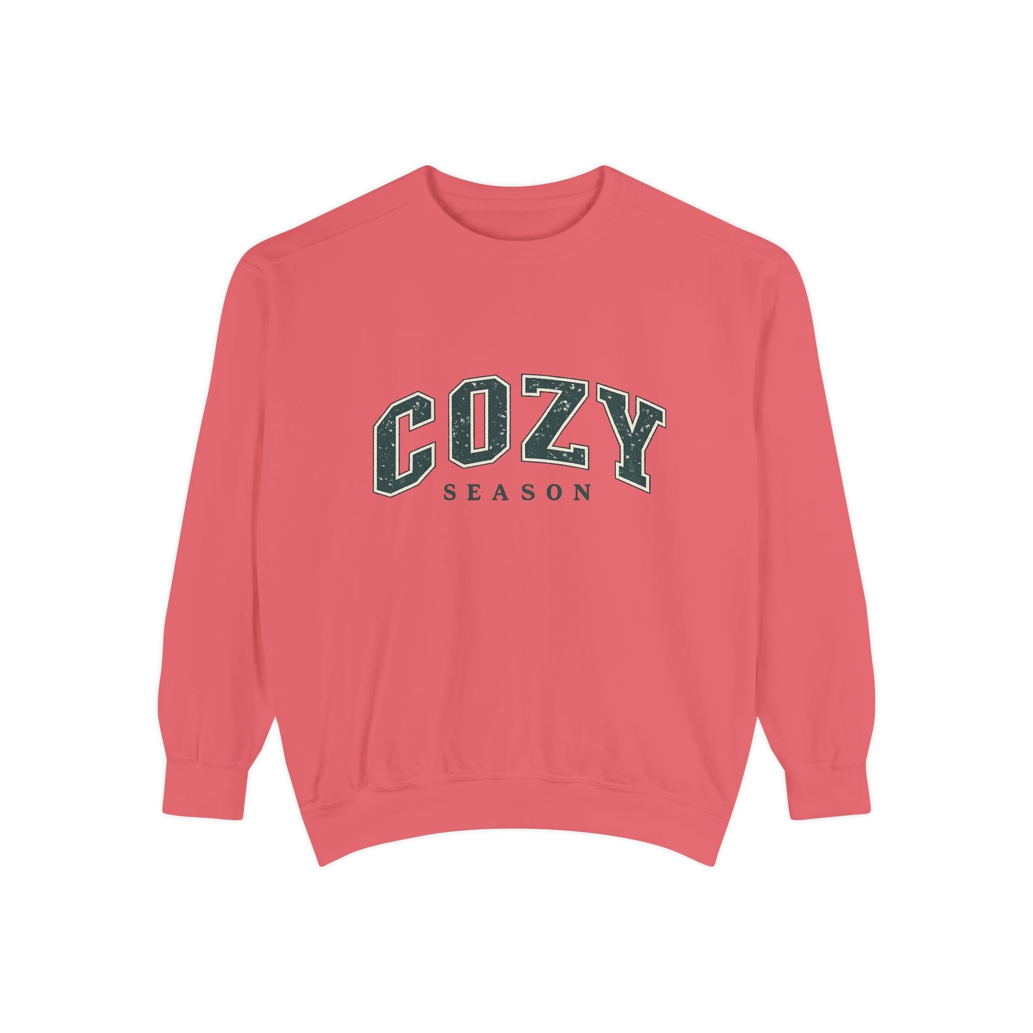 Cozy Season Sweatshirt — Relaxed Garment-Dyed Crewneck