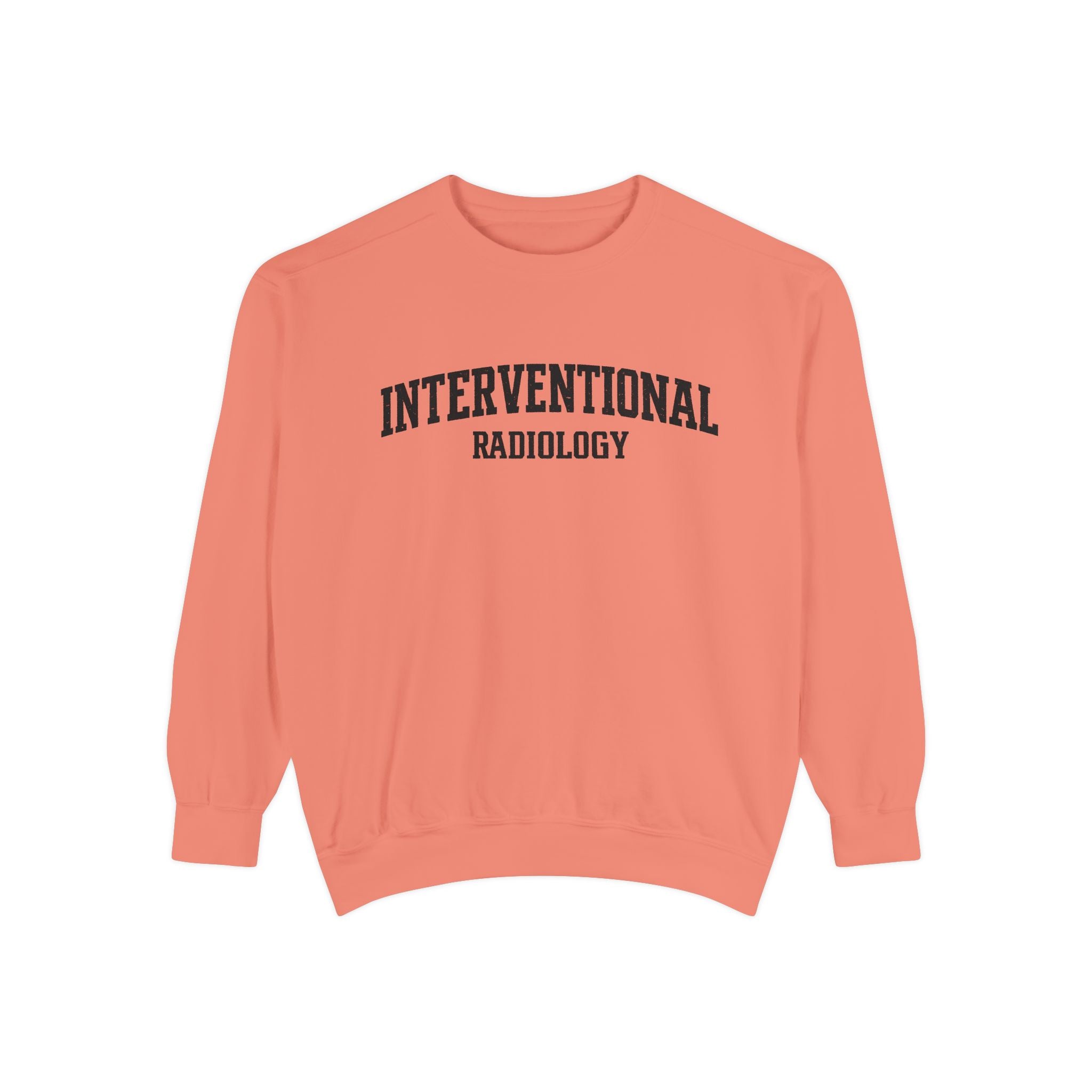 Interventional Radiology Sweatshirt — Vintage Collegiate Medical Crewneck