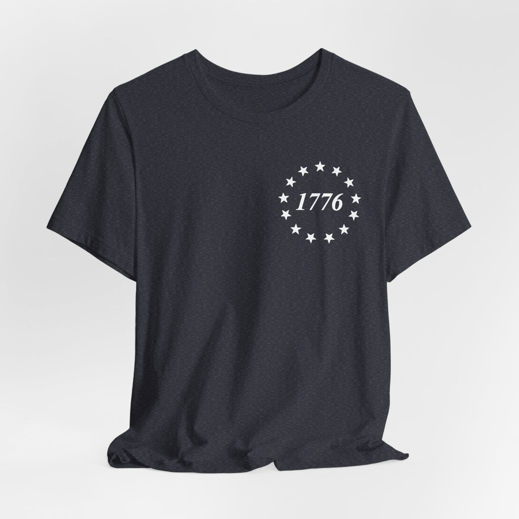 1776 Stars & America Graphic Tee — Patriotic Fourth of July T-Shirt