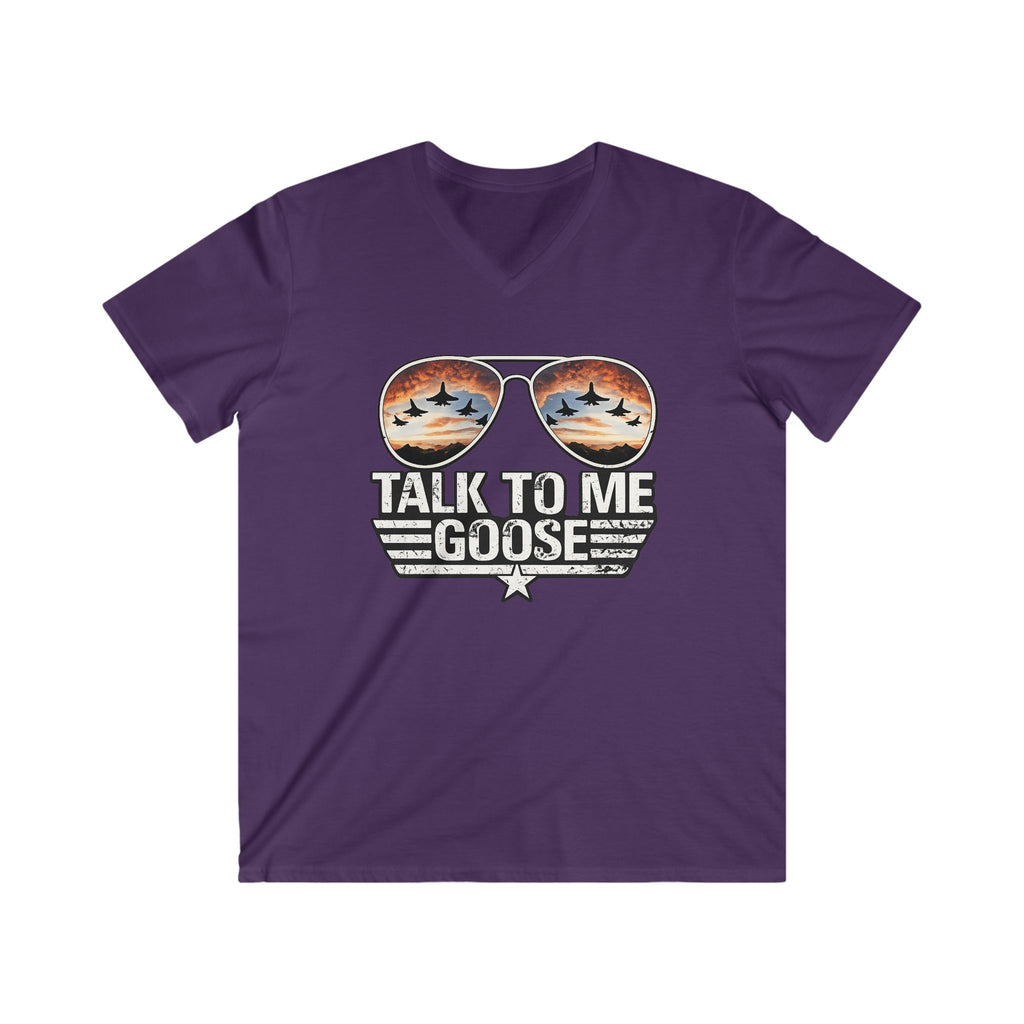 Talk to Me Goose Aviator V-Neck Tee