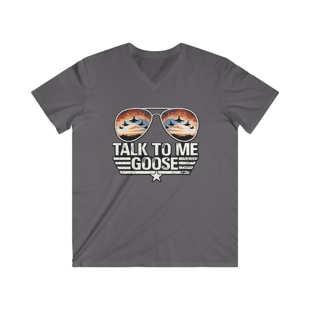 Talk to Me Goose Aviator V-Neck Tee